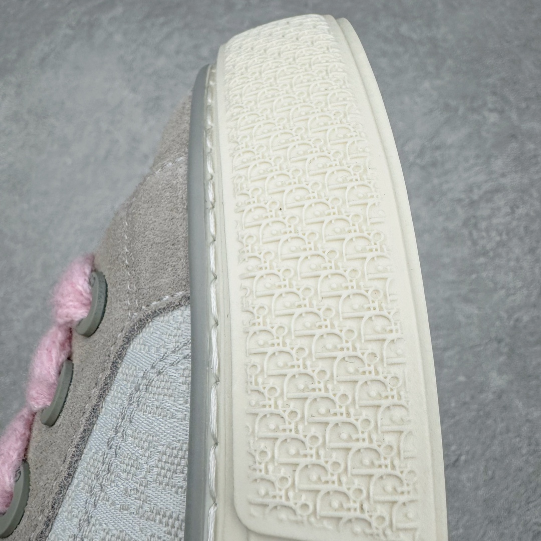 图片[16]-＃GD广顶 Dior B33 迪奥印花系带时尚运动板鞋网球鞋 全套原厂新版原纸板楦头开发 原厂特供皮料加持 原档数据大底 高频字母排版细节 还原 Zp 高端零售特供批次 2023秋季新品 彰显非凡的精湛工艺 重新诠释经典的网球鞋 时尚的廓形突显厚实感 采用全新的拉绒马海毛针织面料 突显柔软触感与富有层次感的流行色彩 搭配棕色绒面革镶片提升格调 别具一格的加垫鞋舌点缀以压花效果Dior标志 后侧点缀以Dior 30Avenue Montaigne标志 可为各式休闲造型增添时尚气质 尺码：39 40 41 42 43 44 45-选品中心