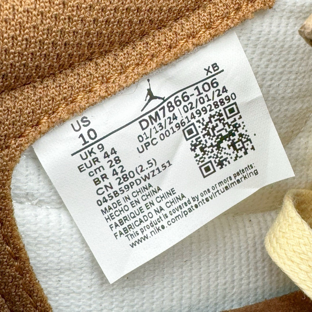 图片[16]-＃KZ神版莞产 Travis Scott x Air Jordan AJ1 Low OG SP TS联名10.0 白粉小麦黄倒钩低帮 DM7866-106 全系列配色 外贸特供批次 新配色不断更新开发 市场中端王者 全套原纸板楦头开发 确保原汁原味 完美呈现一代版型 一比一鞋头弧度高度鞋身弧度 此版本只针对中端市场 细节品控鞋型随意秒杀市面同价位 鞋型完美 不臃肿别扭 头层皮料加持 用料绝不含糊 进口玻璃冲刀皮料裁剪零毛边 电脑针车工艺 超高鞋面清洁度 最高QC检验标准 控制溢胶瑕疵 原盒原配 飞翼3D高频深度立体 工艺方面大到整体鞋型 漏斗收腰 底线拉帮 LOGO立体程度 小到针眼排布 载片对称 冲孔效果 鞋标规范 鞋垫背胶等等 无一不是口碑收割 每双都是一个回头客 尺码：36 36.5 37.5 38 38.5 39 40 40.5 41 42 42.5 43 44 44.5 45 46 47.5-选品中心