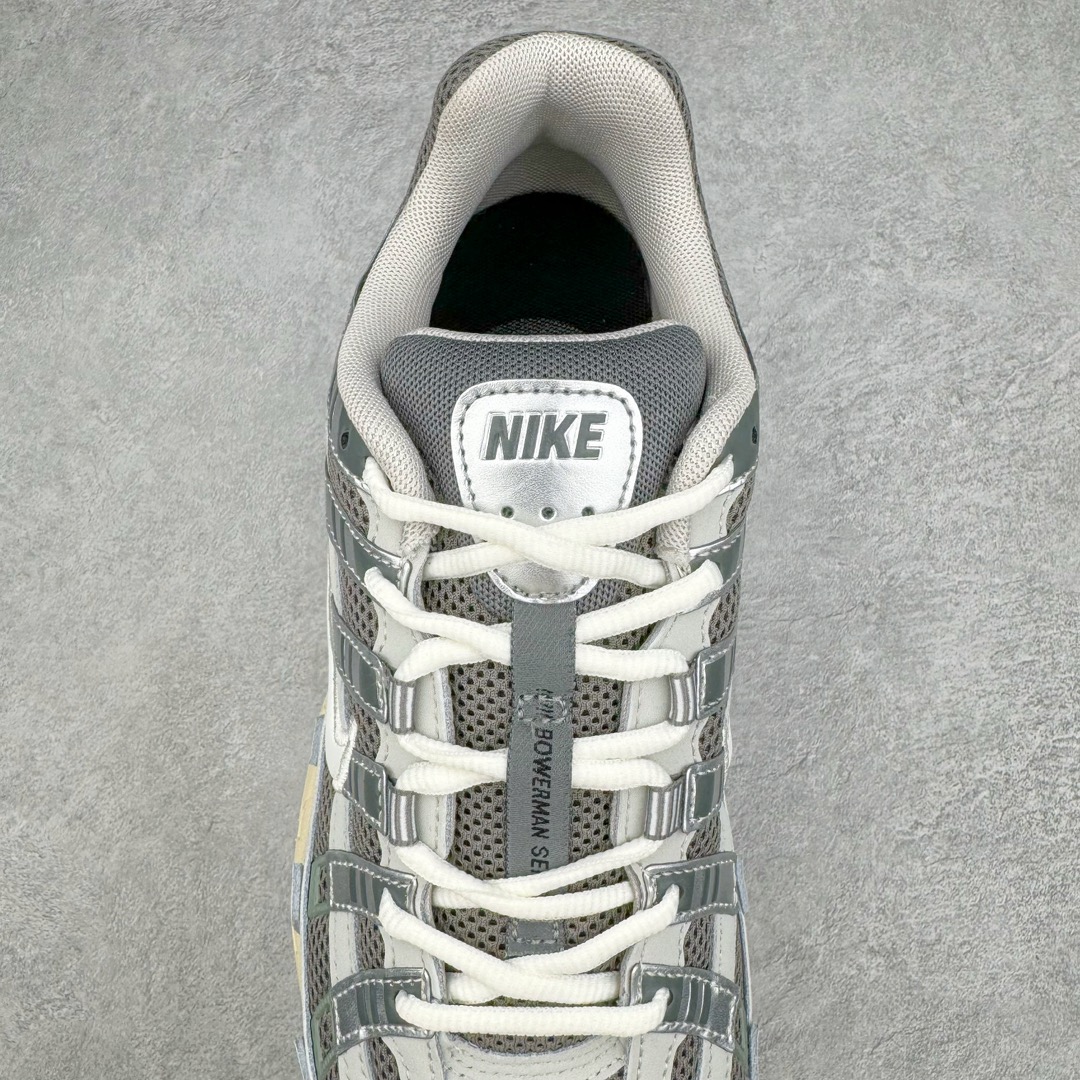 图片[5]-＃HP纯原 NK P-6000 系列低帮复古老爹风休闲运动舒适慢跑鞋 白银 FN7509-029 购入原鞋原装纸板楦头开发 独家私模四层组合大底 市场唯一正确版本 良心定价 新配色陆续出货 进口三文治网面 融合 Pegasus 过往运动鞋设计 助力 21 世纪早期跑步运动跃升时尚新高度 采用透气网眼布、运动风格线条和耐穿覆面 兼具吸睛外观和舒适感受 中底泡绵以田径赛道为灵感 打造厚实设计 缔造出众缓震性能 尺码：36 36.5 37.5 38 38.5 39 40 40.5 41 42 42.5 43 44 44.5 45 46-选品中心