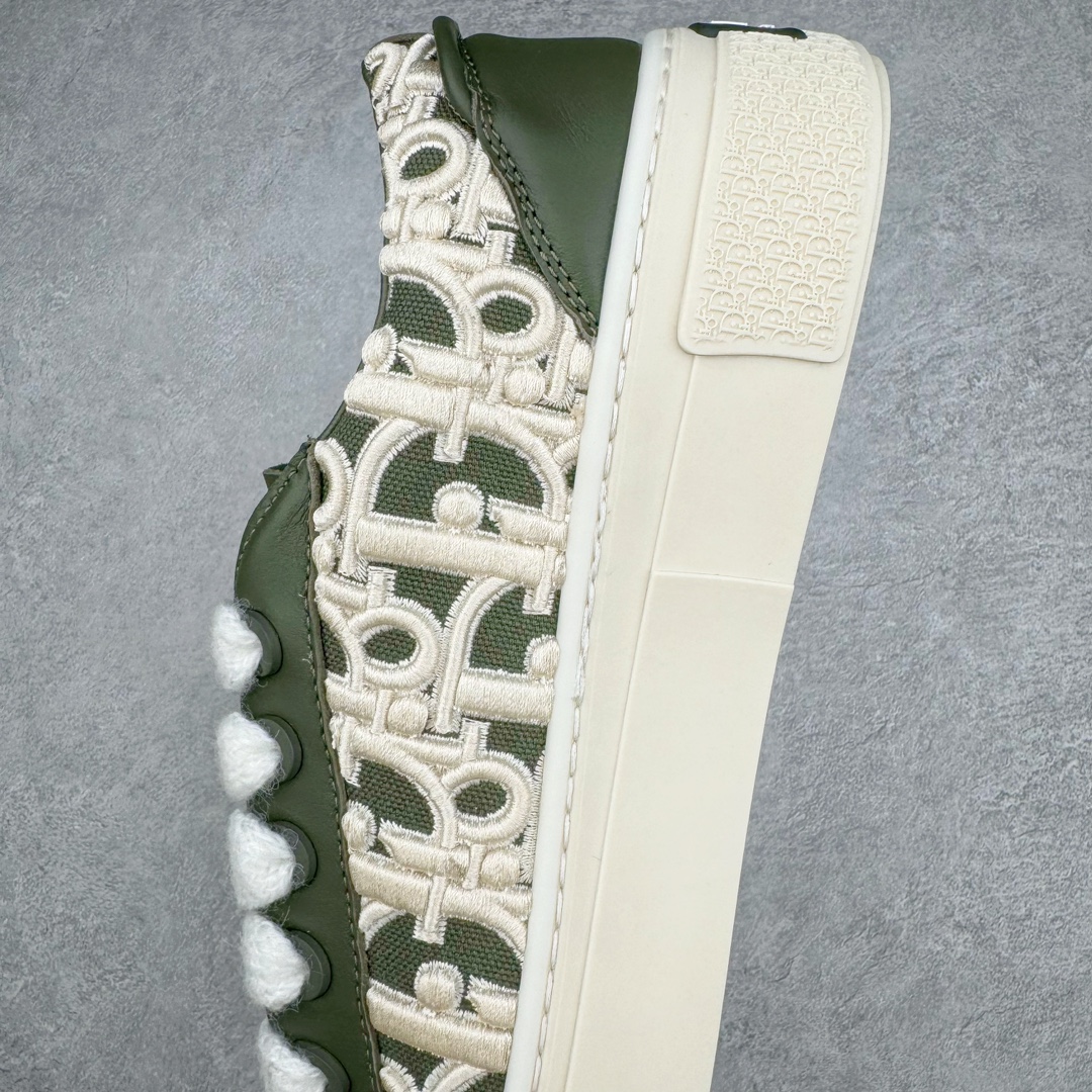 图片[7]-＃GD广顶 Dior B33 迪奥印花系带时尚运动板鞋网球鞋 全套原厂新版原纸板楦头开发 原厂特供皮料加持 原档数据大底 高频字母排版细节 还原 Zp 高端零售特供批次 2023秋季新品 彰显非凡的精湛工艺 重新诠释经典的网球鞋 时尚的廓形突显厚实感 采用全新的拉绒马海毛针织面料 突显柔软触感与富有层次感的流行色彩 搭配棕色绒面革镶片提升格调 别具一格的加垫鞋舌点缀以压花效果Dior标志 后侧点缀以Dior 30Avenue Montaigne标志 可为各式休闲造型增添时尚气质 尺码：39 40 41 42 43 44 45-选品中心