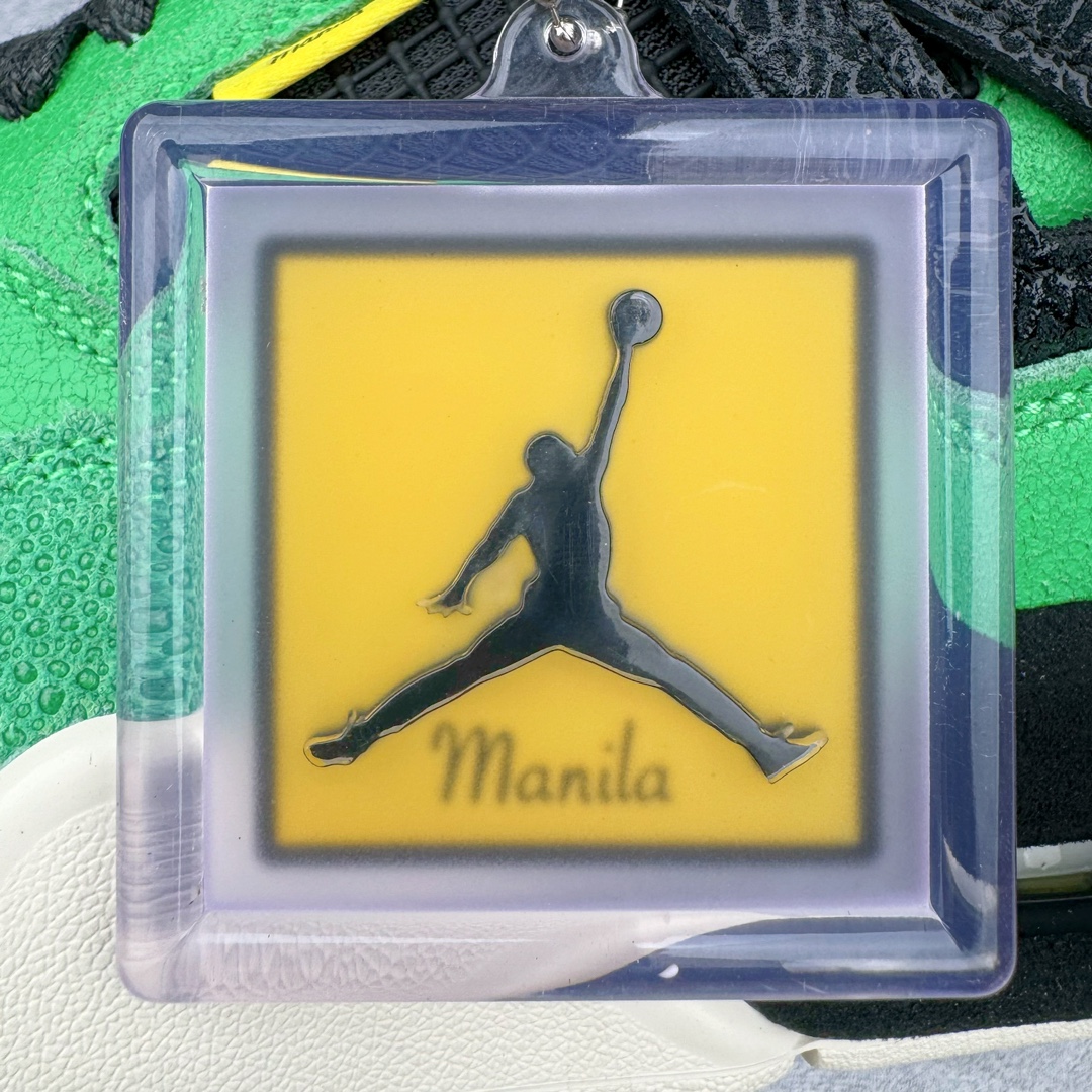 图片[29]-＃GX Air Jordan AJ4 Retro \\\”Manila\\\” 马尼拉绿色 AJ-965234 圈内最强四代 独家外贸特供尺码含 45.5 49.5 50.5 耗时半年巨作 全套原纸板楦头开发 原厂特供皮料加持 确保原汁原味 完美呈现四代版型 一比一鞋头弧度高度鞋身弧度 数据细节工艺流程均保持原鞋一致 原厂TPU网格鞋带扣 正确内里网布 菱角分明不变形无多余毛边 柔软性质感一致于原鞋 市场唯一原厂鞋扣模具 背面可见隐藏注塑口 原厂织唛标 原厂飞人电绣工艺 尾指中部跳三针 独家绑鞋带手法 印刷中底布 四线拉帮 米色美纹纸贴合固定 进口港宝加持 后跟自然饱满 全鞋荧光划线卡点 追求极致完美 每一双都是工艺品 多重QC质检 超越公司货的品控标准 实实在在的免检产品 注意原盒需要报货备注价格100元 损坏不退 尺码：40 40.5 41 42 42.5 43 44 44.5 45 45.5 46 47.5 48.5 49.5 50.5-选品中心