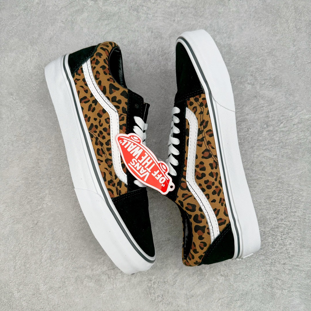 图片[3]-Vans Old Skool 黑色豹纹 经典复古防滑耐磨低帮休闲帆布鞋 货号：VN000CR5CJK 尺码：35 36 36.5 37 38 38.5 39 40 40.5 41 42 42.5 43 44-选品中心