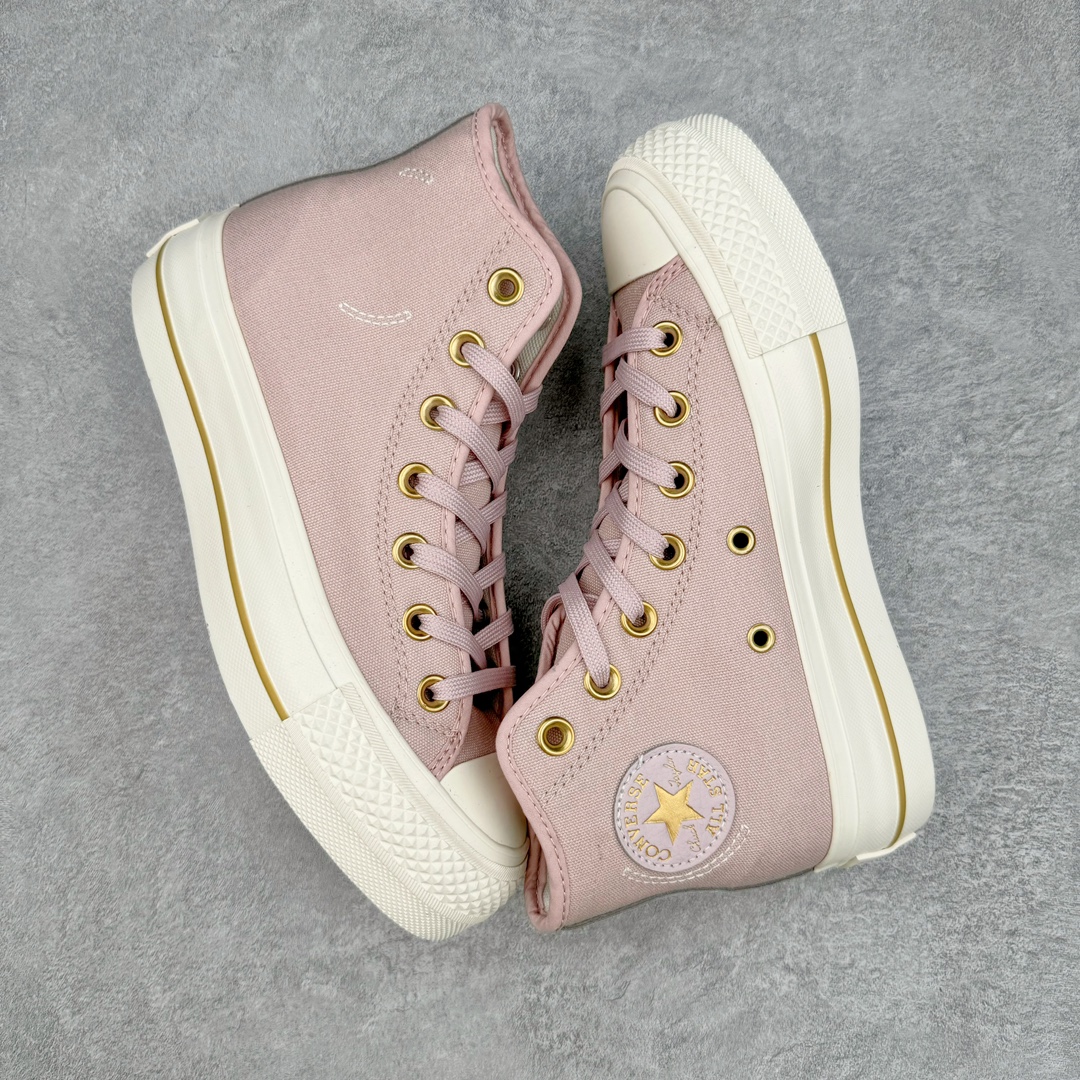 图片[3]-Converse All Star Lift 厚底 匡威官方 高帮休闲百搭帆布鞋 鞋面采用帆布材质 透气性好 不易磨损 搭配时尚的厚底设计 使腿部线条更加修长 货号：A10431C 尺码：35 36 36.5 37 37.5 38 39 39.5 40 41 41.5 42 42.5 43 44-选品中心