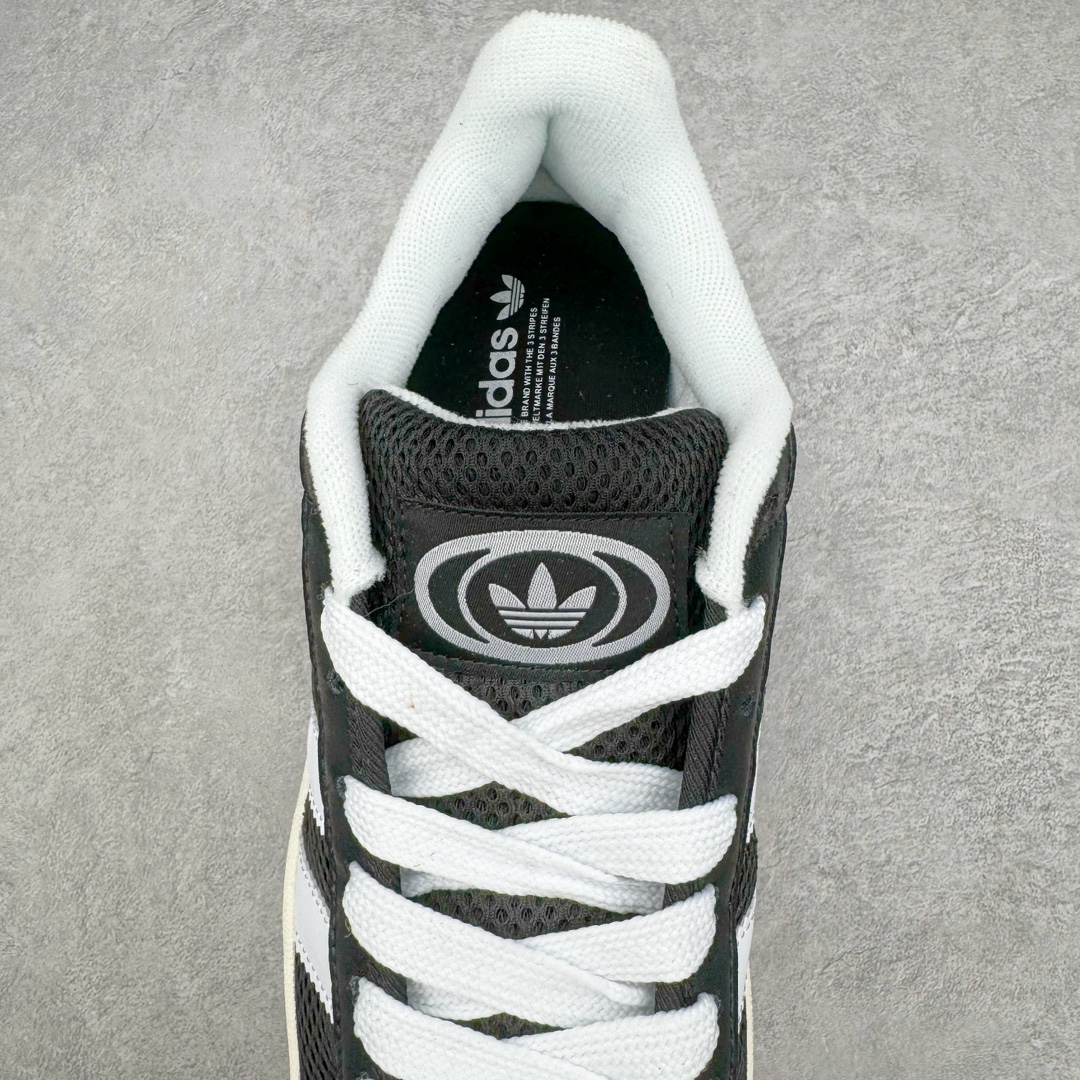 图片[5]-AD Originals Campus 00s 学院系列面包风经典复古低帮百搭休闲运动板鞋 这次 Originals 选择了以经典复古鞋型 Campus 为蓝本打造全新面包鞋 这款鞋型联名不断 冠希当年对它更是钟爱有加 论牌面丝毫不输贝壳头、Forum 等大热鞋型 这次 Campus 一改 80 年代的瘦长造型 鞋舌、鞋身、鞋底甚至细节都变大了 营造出千禧年前后流行的面包鞋宽大廓形 因此鞋名改为 Campus 00s 鞋身采用绒面皮料搭配白色常规皮革 质感上还是延续了经典 Campus 的设计 鞋舌填充更加饱满 让鞋款整体看起来更加圆润 搭配上这款浅蓝配色 「蓝胖子」造型真的很可爱 鞋舌还加入了与以往 Campus 不同的全新三叶草 Logo 令造型更具千禧气息 鞋带也采用了加宽的设计 如果你不喜欢 这次还附送了传统鞋带可以替换 鞋底采用了米黄做旧设计 凸显鞋款的复古年代感 除了清新可人的浅蓝配色 还有一款酷灰配色 造型更加硬朗复古 而且相比浅蓝配色更加耐脏 尺码：36 36⅔ 37⅓ 38 38⅔ 39⅓ 40 40⅔ 41⅓ 42 42⅔ 43⅓ 44 45-选品中心