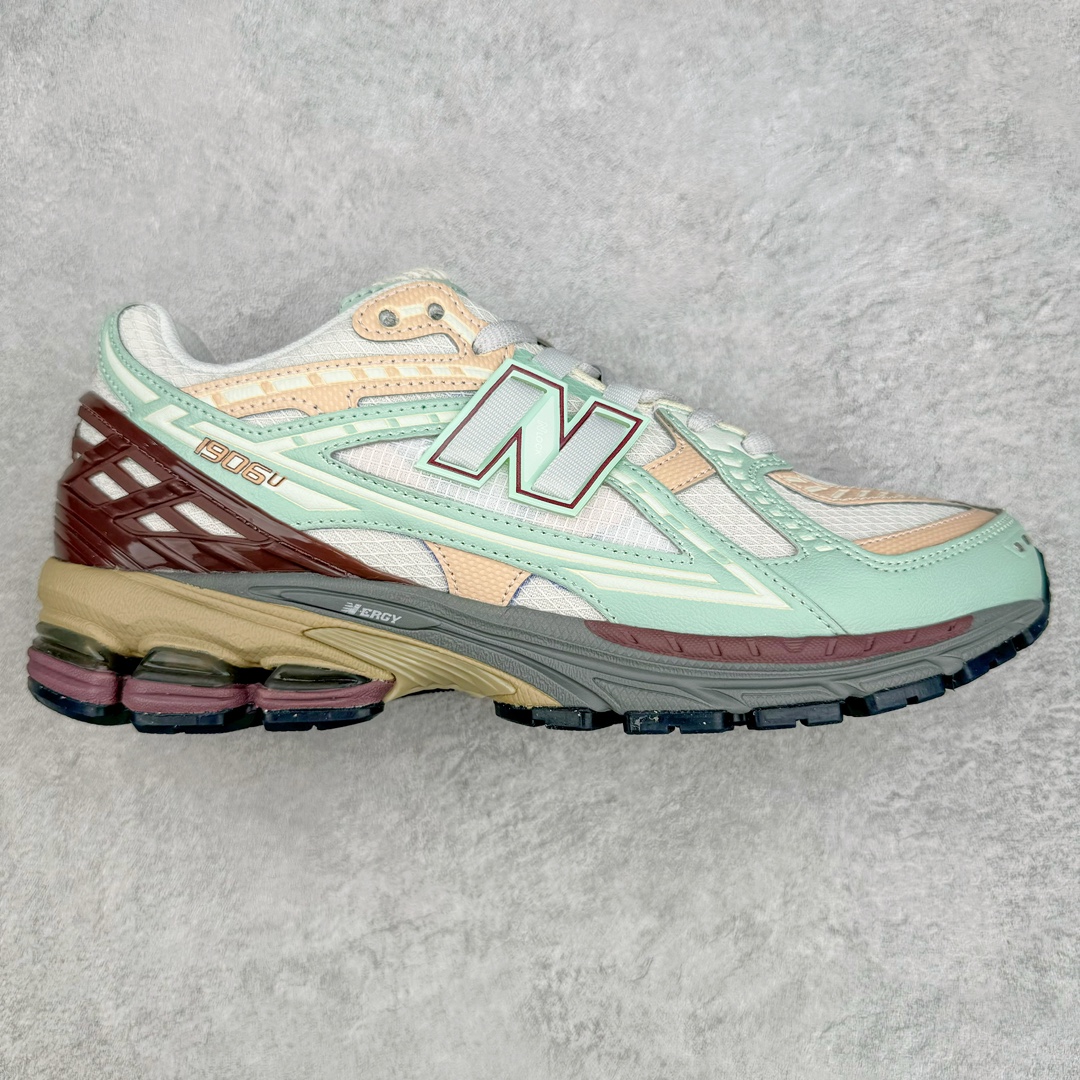 New Balance M1906R NB新百伦系列复古老爹风休闲运动慢跑鞋 采用轻质牛剖革拼接透气网眼衬垫织物鞋面材质 T-Beam大底提供足步弓支撑 保持步态稳定#后跟搭载外露缓震胶 鞋身整体以各种深浅不一的灰色覆盖 鞋头以淡蓝色调装饰，网眼衬垫通过不规律的色块实现做旧的美感 泛黄的鞋底更是进一步增添了复古气息 尺码：36 37 37.5 38 38.5 39.5 40 40.5 41.5 42 42.5 43 44 45-选品中心