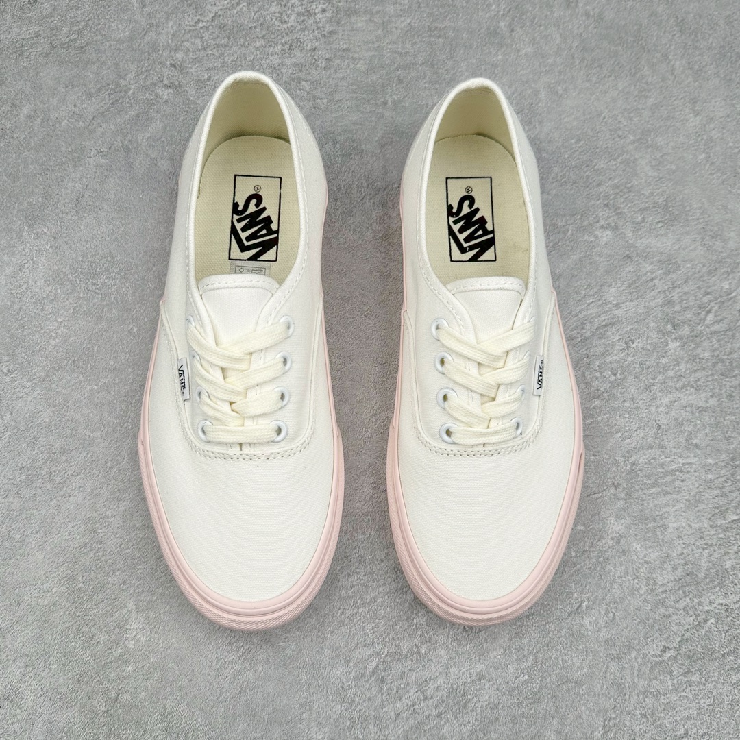 图片[2]-Vans Authetic 白粉 范斯官方 休闲帆布滑板鞋 货号：VN0009PVCY7 尺码：35 36 36.5 37 38 38.5 39 40 40.5 41 42 42.5 43 44-选品中心