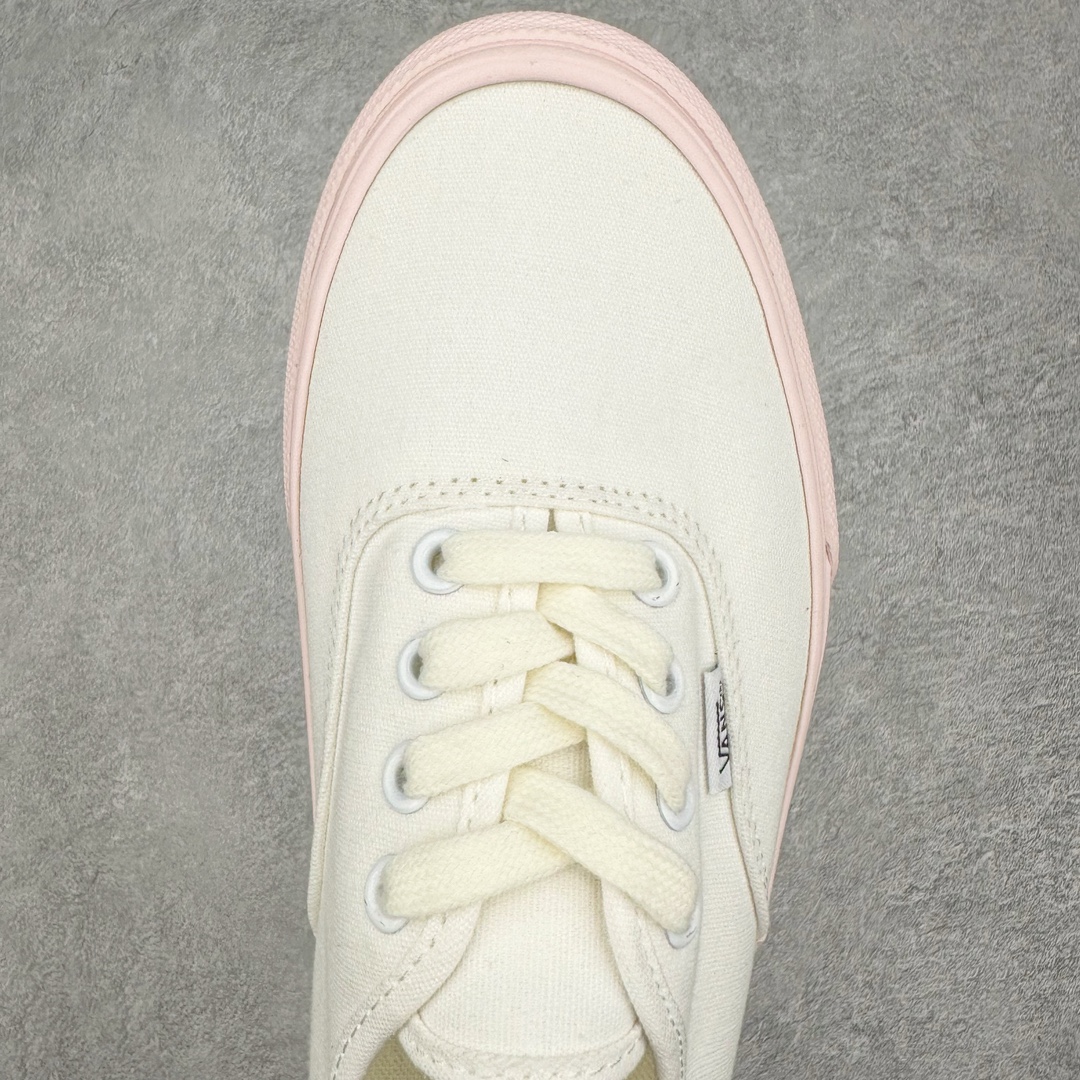 图片[4]-Vans Authetic 白粉 范斯官方 休闲帆布滑板鞋 货号：VN0009PVCY7 尺码：35 36 36.5 37 38 38.5 39 40 40.5 41 42 42.5 43 44-选品中心