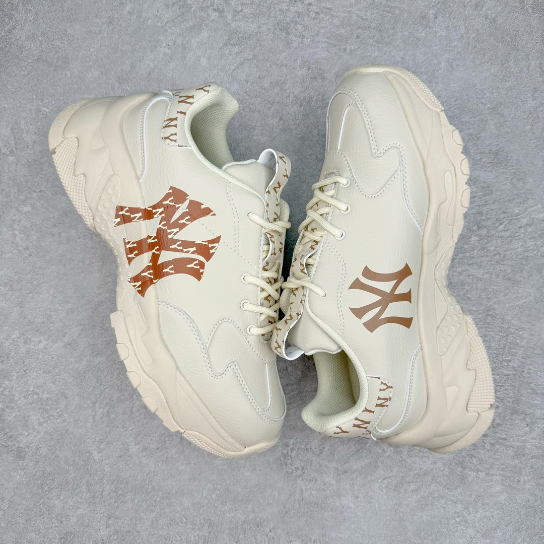 图片[3]-＃PB过验版 MLB Big Ball Chunky 复古印花老爹鞋系列低帮轻量增高厚底百搭休闲运动慢跑鞋 Korea韩国联名NY美国榄球纽约洋基队限定 目前可过轻松秒过各类鉴定 能操作的私聊 韩国代购专供 左脚内置NFC感应 区别市面贴纸假芯片 MLB专用菱形双针中底布 重点细节中底布带注胶孔 原厂NFC感应吊牌 支持鉴定 一个两位数 原盒原标 全套原楦原纸板原厂数据开发 中韩文保养标贴 绿色防霉片 平台代购专供 独家一比一RB+MD组合大底 高频后跟小人Logo精准对位立体饱满 正确网布加超迁鞋面 转印中底走线紧密 转印Logo工艺表层防刮不掉色 尺码：35 36 36.5 37.5 38 38.5 39 40 40.5 41 42 42.5 43 44 44.5 45-选品中心