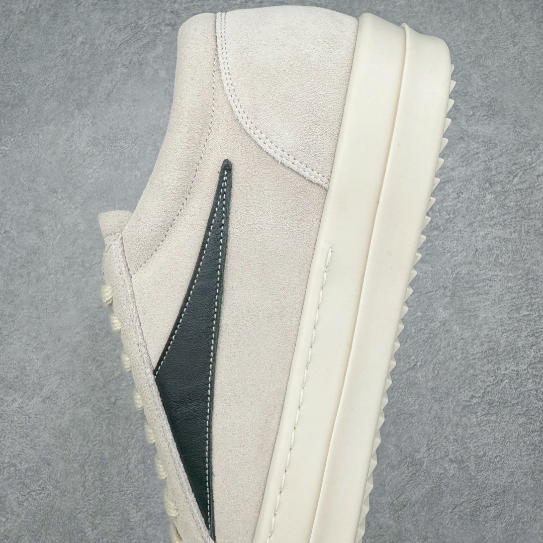 图片[7]-＃GD广顶 Rick Owens Edfu 瑞克·欧文斯低帮皮面时尚运动板鞋 二级市场已经7K以上 平台客户随意卖四位数 RO广东原厂出品 纯原天花板 原版一比一复刻 冲正绝不翻车 还原度达到百分之98以上 原楦开发纸版版型 ZP拆解原版1：1复模裁片纸版 力求做到0错位 这样才能达到和zp一致的鞋型味道 采用进口cnc数控机床开发对版独家tpu奶香大底 区别于市场所有版本 zp同源全头层粒面小牛皮 达到和zp一致手感 原厂进口细纹布 万邦订购原厂高弹粉红色海绵 内里搭配软质细腻羊皮 TPU高密度大底 软硬度透光度高已经测试和原版一致 尺码：39 40 41 42 43 44 45 46-选品中心