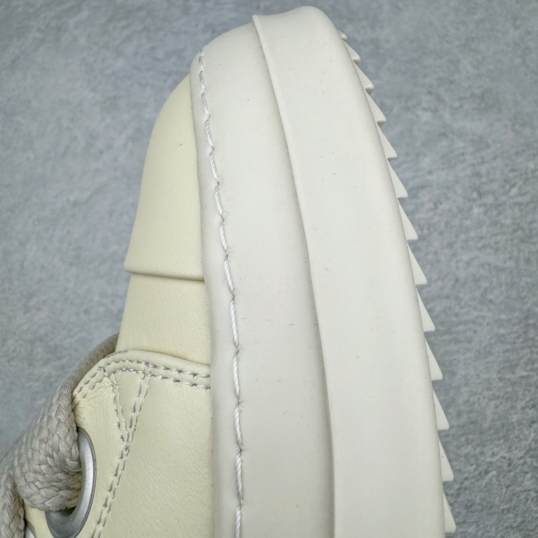 图片[20]-＃GD广顶 Rick Owens Drkshdw 瑞克·欧文斯低帮皮面时尚运动板鞋 奶白 二级市场已经7K以上 平台客户随意卖四位数 RO广东原厂出品 纯原天花板 原版一比一复刻 冲正绝不翻车 还原度达到百分之98以上 原楦开发纸版版型 ZP拆解原版1：1复模裁片纸版 力求做到0错位 这样才能达到和zp一致的鞋型味道 采用进口cnc数控机床开发对版独家tpu奶香大底 区别于市场所有版本 zp同源全头层粒面小牛皮 达到和zp一致手感 原厂进口细纹布 万邦订购原厂高弹粉红色海绵 内里搭配软质细腻羊皮 TPU高密度大底 软硬度透光度高已经测试和原版一致 尺码：39 40 41 42 43 44 45 46-选品中心