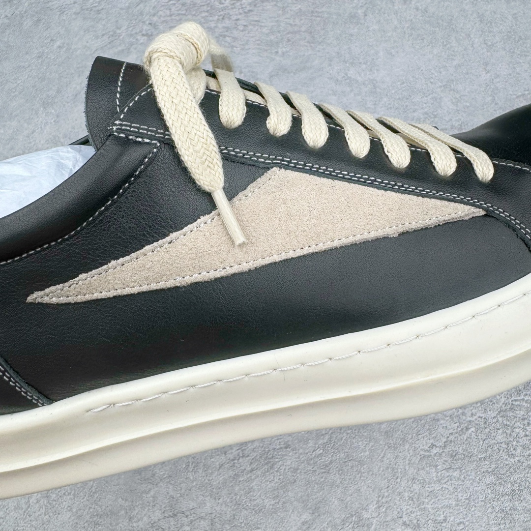 图片[21]-＃GD广顶 Rick Owens Edfu 瑞克·欧文斯低帮皮面时尚运动板鞋 二级市场已经7K以上 平台客户随意卖四位数 RO广东原厂出品 纯原天花板 原版一比一复刻 冲正绝不翻车 还原度达到百分之98以上 原楦开发纸版版型 ZP拆解原版1：1复模裁片纸版 力求做到0错位 这样才能达到和zp一致的鞋型味道 采用进口cnc数控机床开发对版独家tpu奶香大底 区别于市场所有版本 zp同源全头层粒面小牛皮 达到和zp一致手感 原厂进口细纹布 万邦订购原厂高弹粉红色海绵 内里搭配软质细腻羊皮 TPU高密度大底 软硬度透光度高已经测试和原版一致 尺码：39 40 41 42 43 44 45 46-选品中心