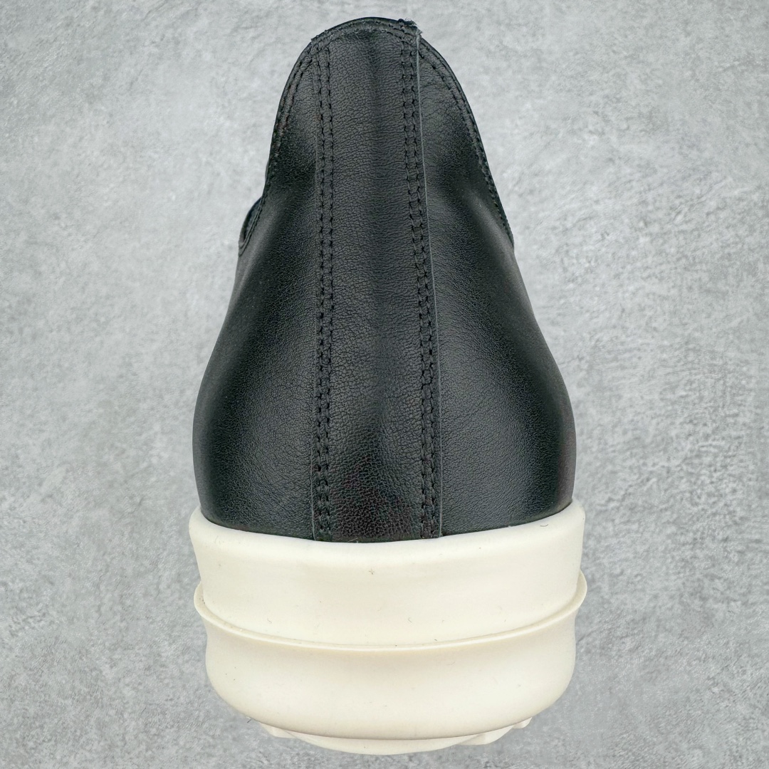 图片[8]-＃GD广顶 Rick Owens Drkshdw 瑞克·欧文斯低帮皮面时尚运动板鞋 黑白 二级市场已经7K以上 平台客户随意卖四位数 RO广东原厂出品 纯原天花板 原版一比一复刻 冲正绝不翻车 还原度达到百分之98以上 原楦开发纸版版型 ZP拆解原版1：1复模裁片纸版 力求做到0错位 这样才能达到和zp一致的鞋型味道 采用进口cnc数控机床开发对版独家tpu奶香大底 区别于市场所有版本 zp同源全头层粒面小牛皮 达到和zp一致手感 原厂进口细纹布 万邦订购原厂高弹粉红色海绵 内里搭配软质细腻羊皮 TPU高密度大底 软硬度透光度高已经测试和原版一致 尺码：39 40 41 42 43 44 45 46-选品中心