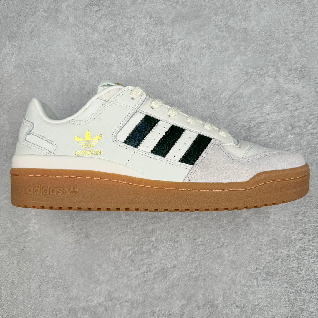 #F版纯原 AD Forum 84 Low OG 低帮百搭潮流休闲运动板鞋 IG3769 全套原纸板楦头开发 市场最新版 头层皮料加持 以复古篮球鞋的外形为基础 采用皮革拼接 简约百搭 更加贴合舒适 中底内侧网格造型起到点睛之笔 外底橡胶 更显复古 尺码:36 36.5 37.5 38 38.5 39 40 40.5 41 42 42.5 43 44 44.5 45-选品中心