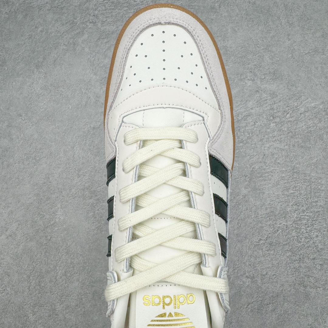 图片[4]-＃F版纯原 AD Forum 84 Low OG 低帮百搭潮流休闲运动板鞋 IG3769 全套原纸板楦头开发 市场最新版 头层皮料加持 以复古篮球鞋的外形为基础 采用皮革拼接 简约百搭 更加贴合舒适 中底内侧网格造型起到点睛之笔 外底橡胶 更显复古 尺码：36 36.5 37.5 38 38.5 39 40 40.5 41 42 42.5 43 44 44.5 45-选品中心