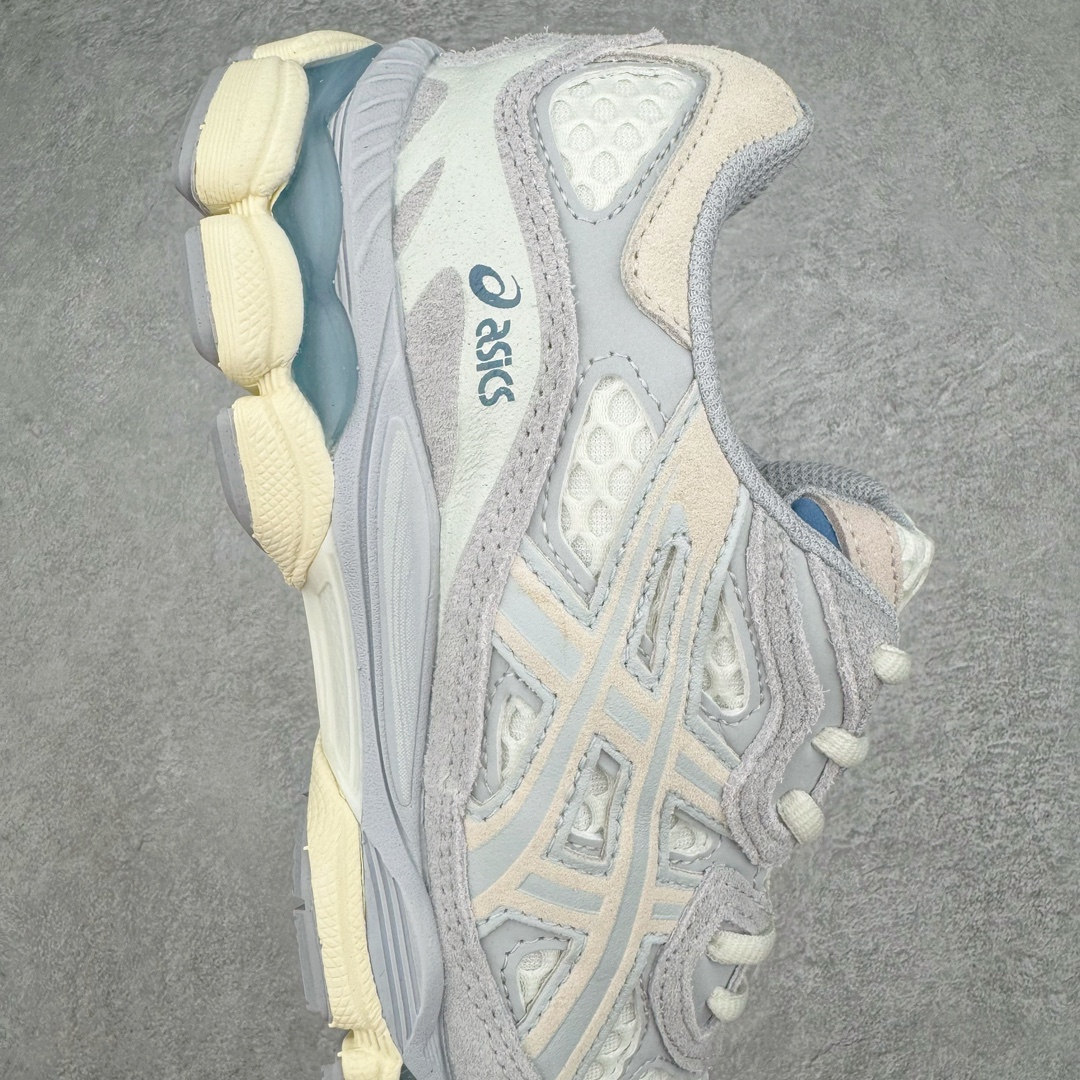 图片[6]-Asics GEL-NYC 亚瑟士防滑耐磨透气低帮运动休闲鞋 GEL-NYC™ 运动鞋的灵感源自传统和现代高性能跑步风格 其鞋面结构参考了 2000 年代初的 GEL-NIMBUS™ 3 鞋 并将其与 MC-PLUS V 设计中的各种装饰融为一体 该工装通过使用 GEL-CUMULUS® 16 鞋的工装系统来对比鞋面的复古风格 通过轻质泡沫和 GEL® 技术嵌入物的结合 这种中底结构有助于创造先进的脚底舒适度 尺码：36 37 37.5 38 39 40.5 41.5 42 42.5 43.5 44 45-选品中心