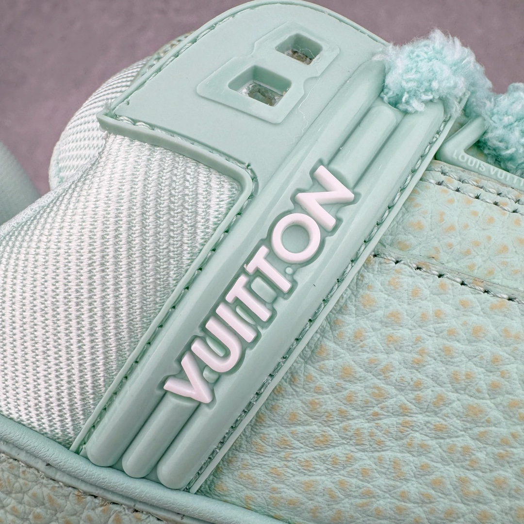 图片[12]-＃ZS纯原 Louis Vuitton Trainer lv时装走秀运动鞋 做旧系列 市场所有版本中综合最强的货品 GD实力大厂出品 全网最全配色更新最快 最成熟的做工稳定的品控 完美鞋型超高的清洁度 零毛边线头瑕疵 全套原楦原纸版原鞋开模 全网最具灵魂的版型 正确原装黄色鞋盒 正确中底印花 鞋面印花3D高频深度立体 全鞋电脑针车 紧密相连 针距密度一致 环保乳胶注塑鞋垫 厚度脚感还原原版 皮面裁剪部位 统一油边封口工艺 原装橡胶大底含胶量大底组合零偏差 专柜全套包装 防尘袋 说明书 质保卡 男女鞋 尺码：35 36 37 38 39 40 41 42 43 44 45-选品中心