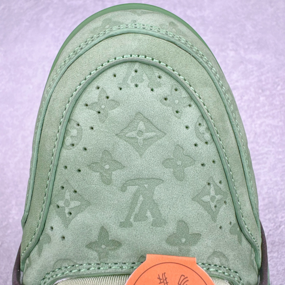 图片[12]-＃ZS纯原 Louis Vuitton Trainer lv时装走秀运动鞋 做旧系列 市场所有版本中综合最强的货品 GD实力大厂出品 全网最全配色更新最快 最成熟的做工稳定的品控 完美鞋型超高的清洁度 零毛边线头瑕疵 全套原楦原纸版原鞋开模 全网最具灵魂的版型 正确原装黄色鞋盒 正确中底印花 鞋面印花3D高频深度立体 全鞋电脑针车 紧密相连 针距密度一致 环保乳胶注塑鞋垫 厚度脚感还原原版 皮面裁剪部位 统一油边封口工艺 原装橡胶大底含胶量大底组合零偏差 专柜全套包装 防尘袋 说明书 质保卡 男女鞋 尺码：35 36 37 38 39 40 41 42 43 44 45-选品中心