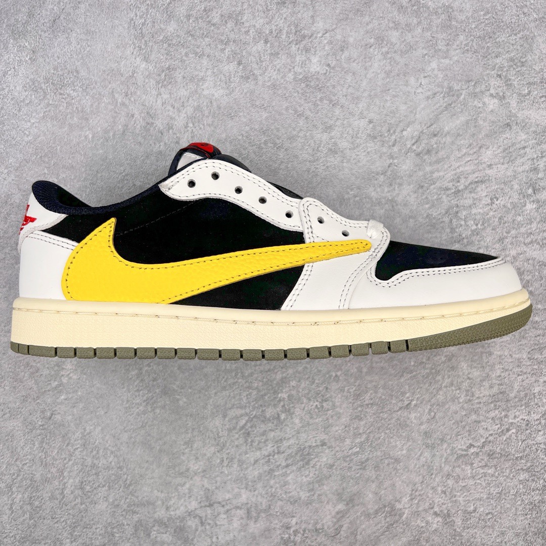 图片[9]-＃KZ神版莞产 Travis Scott x Air Jordan AJ1 Low OG SP TS联名倒钩低帮 全系列配色 外贸特供批次 新配色不断更新开发 市场中端王者 全套原纸板楦头开发 确保原汁原味 完美呈现一代版型 一比一鞋头弧度高度鞋身弧度 此版本只针对中端市场 细节品控鞋型随意秒杀市面同价位 鞋型完美 不臃肿别扭 头层皮料加持 用料绝不含糊 进口玻璃冲刀皮料裁剪零毛边 电脑针车工艺 超高鞋面清洁度 最高QC检验标准 控制溢胶瑕疵 原盒原配 飞翼3D高频深度立体 工艺方面大到整体鞋型 漏斗收腰 底线拉帮 LOGO立体程度 小到针眼排布 载片对称 冲孔效果 鞋标规范 鞋垫背胶等等 无一不是口碑收割 每双都是一个回头客 尺码：36 36.5 37.5 38 38.5 39 40 40.5 41 42 42.5 43 44 44.5 45 46 47.5-选品中心
