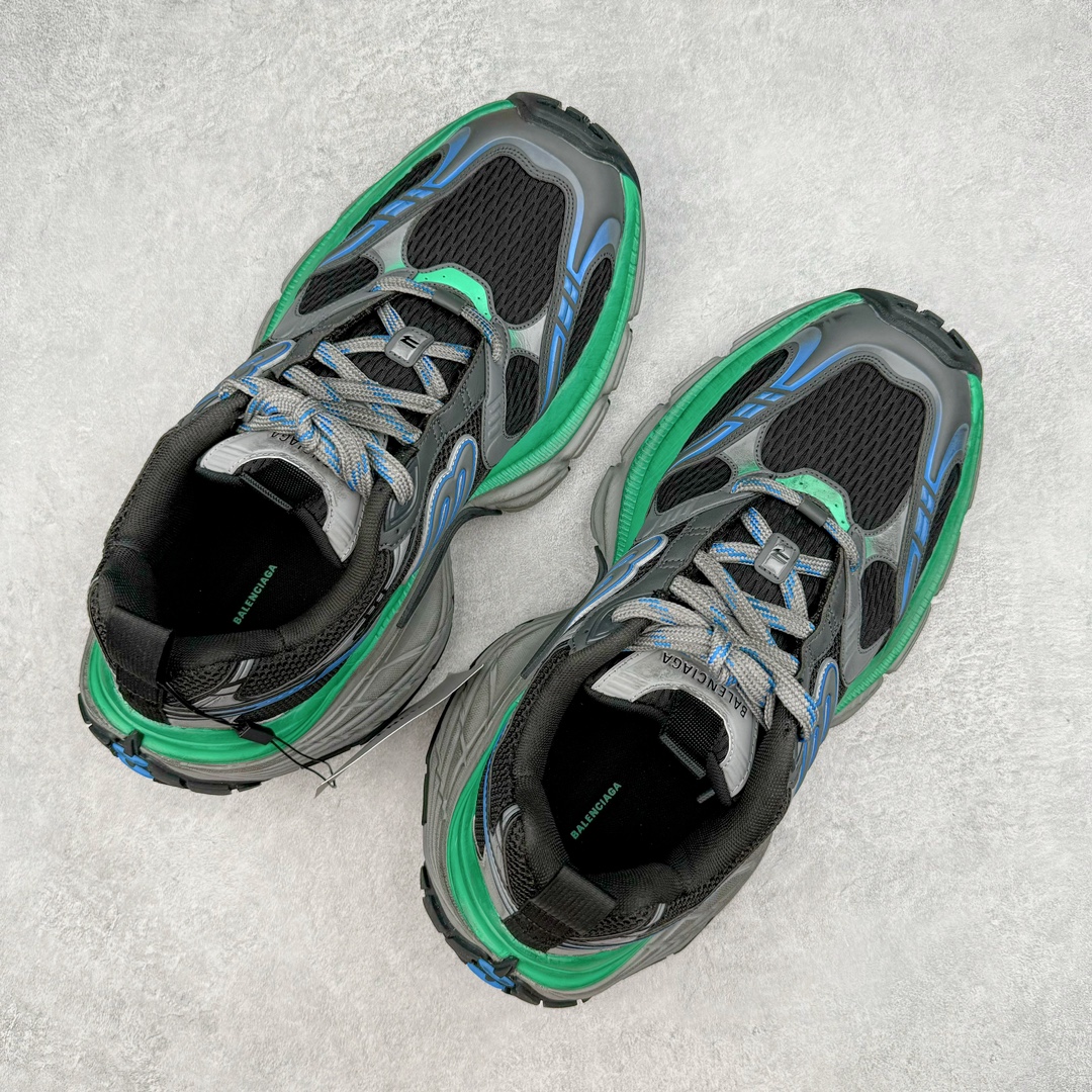 图片[3]-＃总裁特价福利 BALENCIAGA 10XL Sneakers 巴黎世家网布系带低帮走秀复古老爹鞋 圈内最强巴黎 尺码大小一比一还原Zp 区别其他工厂缩小两个号码 全套原纸板楦头开发 最原汁原味的灵魂版型 全鞋荧光划线卡点 胶水把控整洁度追求极致完美 每一双都是工艺品 多重QC质检 超越公司货的品控标准 实实在在的免检产品 原盒原配 正确字体电绣 粗细、位置、大小正确 侧边TPU 透气孔匹配意产原版 正确分离大底 TPU软底 原版一致大底LOGO 立体感十足 原厂皮料水洗做旧 采购原厂网纱 不含皮革 网布材料和聚氨酯 磨损效果 展现品牌对于新潮事物的热情 这款鞋子拥有巨大尺寸和醒目设计 符合当下”老爹鞋”的趋势 鞋子采用银灰配色 营造出低调而不失华丽的效果 10XL的尺码使它成为市场中最显眼的存在 适合追求个性化的人群 Balenciaga始终站在时尚前沿 此次发布的产品再次体现了他们的创新能力 偏大两码 尺码：35 36 37 38 39 40 41 42 43 44 45 46-选品中心