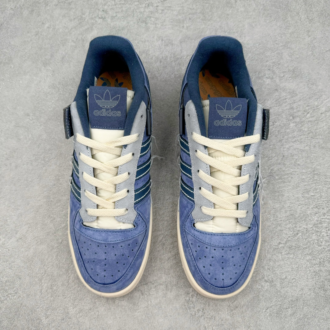 图片[2]-＃F版纯原 AD Forum 84 Low OG 低帮百搭潮流休闲运动板鞋 GW0298 全套原纸板楦头开发 市场最新版 头层皮料加持 以复古篮球鞋的外形为基础 采用皮革拼接 简约百搭 更加贴合舒适 中底内侧网格造型起到点睛之笔 外底橡胶 更显复古 尺码：36 36.5 37.5 38 38.5 39 40 40.5 41 42 42.5 43 44 44.5 45-选品中心