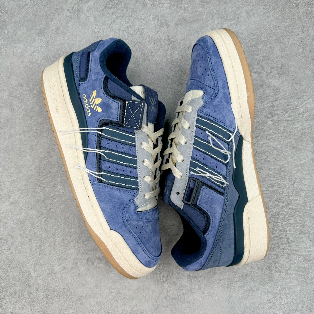 图片[3]-＃F版纯原 AD Forum 84 Low OG 低帮百搭潮流休闲运动板鞋 GW0298 全套原纸板楦头开发 市场最新版 头层皮料加持 以复古篮球鞋的外形为基础 采用皮革拼接 简约百搭 更加贴合舒适 中底内侧网格造型起到点睛之笔 外底橡胶 更显复古 尺码：36 36.5 37.5 38 38.5 39 40 40.5 41 42 42.5 43 44 44.5 45-选品中心