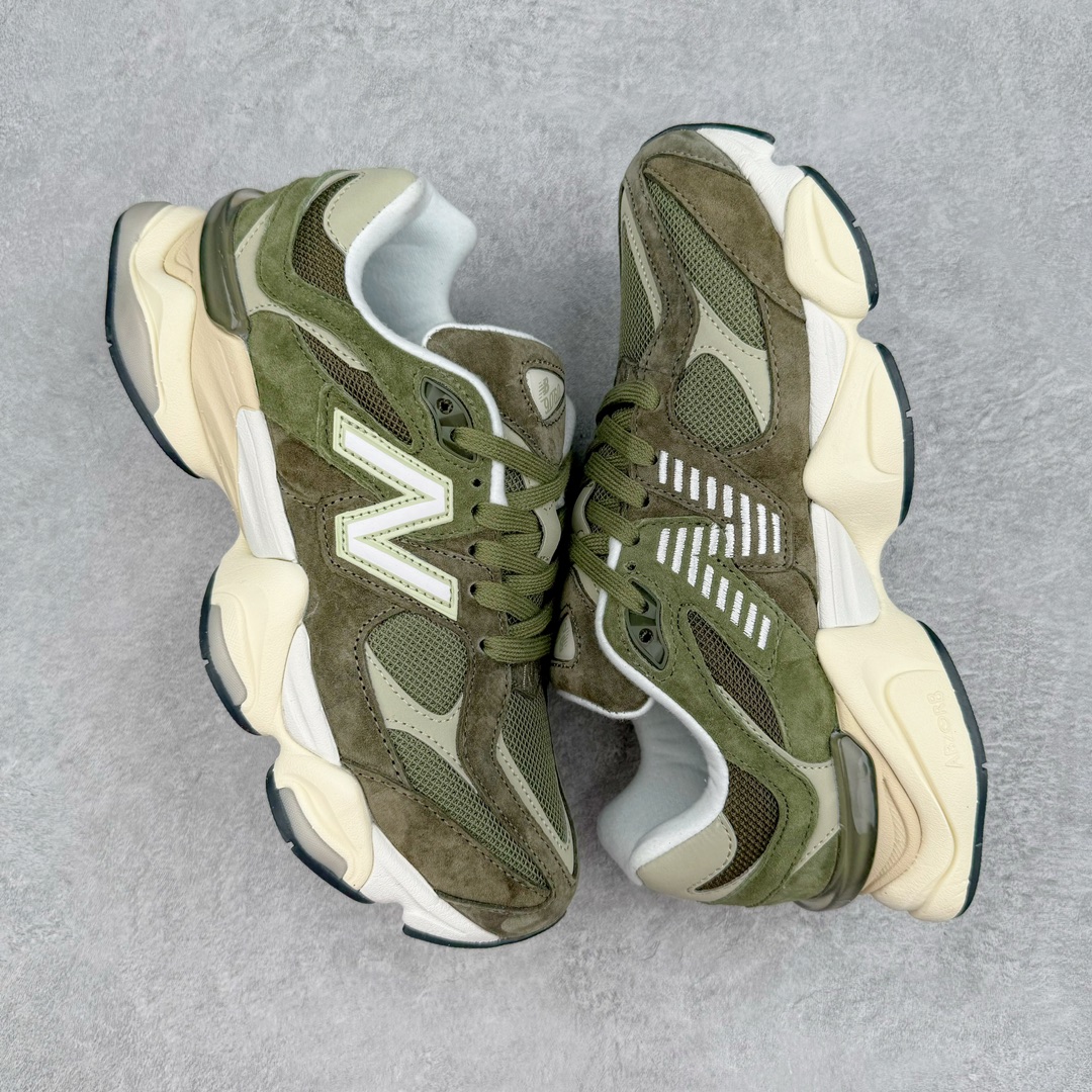 图片[3]-New Balance NB9060 复古运动鞋 新百伦又带来了新鞋型 并且是与芝加哥街头品牌 Joe Freshgoods 的联名款 鞋身主体采用了类似 990 系列的设计风格 与传统复古慢跑鞋区别不大 最大的变化就是鞋底部分 在传统设计的中底外层 增加了多个分区的模块 圆润的线条设计与我们熟悉的 New Balance 风格截然不同 但与同样充满弧形线条的鞋面搭配 看起来毫无违和感 尺码：36-45-选品中心