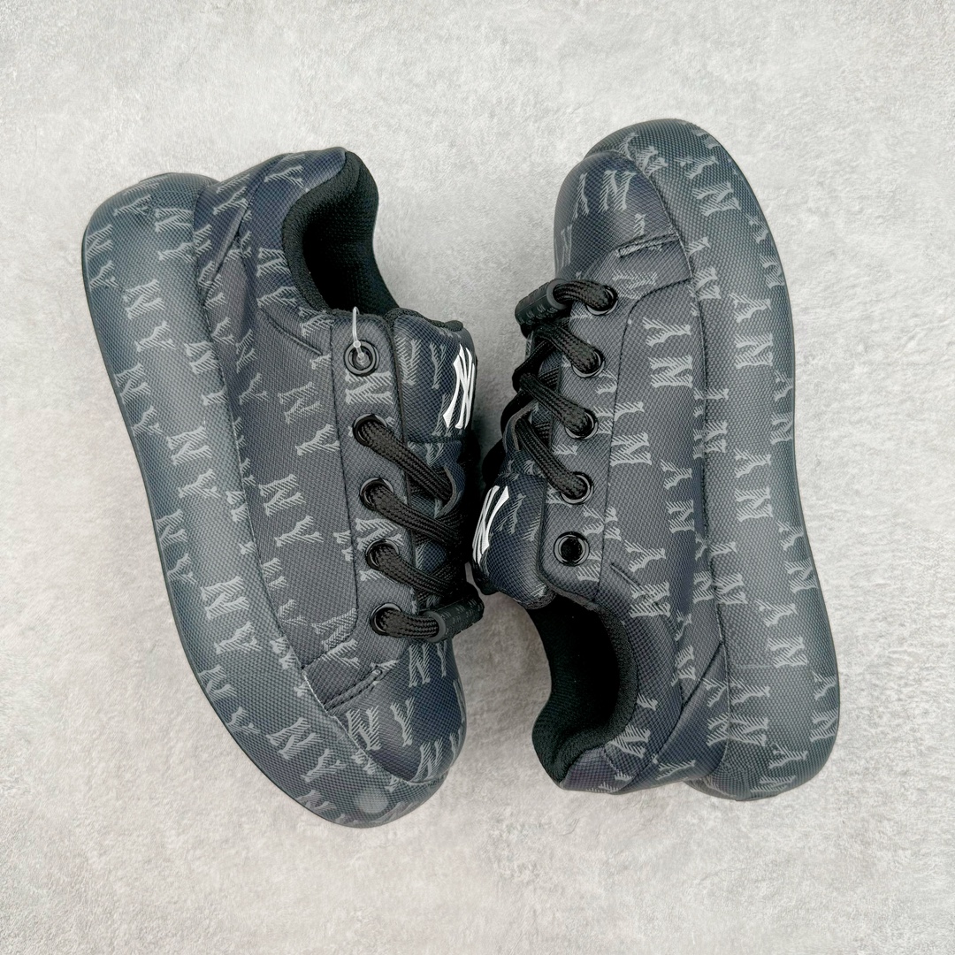 图片[3]-爆火女神显高显腿长款 Korea韩国限定 NY美国榄球洋基队x MLB Chukky Classic 经典老爹风轻量增高厚底百搭休闲运动慢跑鞋“NY大标印花”原楦原纸版数据开发#采用优质轻量克重纤维移膜皮革及透气网面鞋面材质#全新独立4cm厘米外增高轻质发泡大底 尺码：35 36 36.5 37.5 38 38.5 39 40 40.5 41 42 42.5 43 44-选品中心