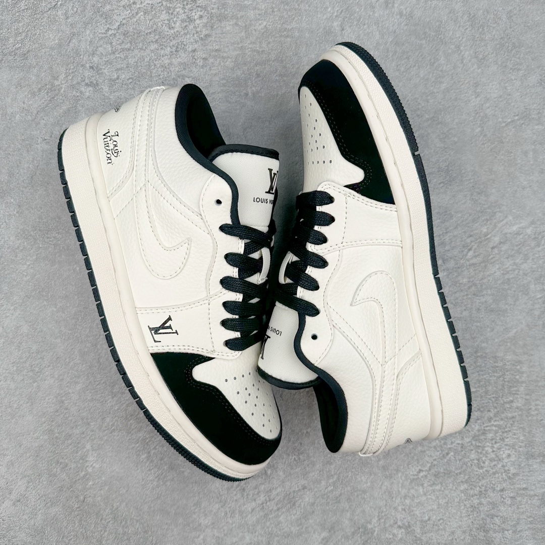 图片[3]-Air Jordan AJ1 Low 低帮系列定制配色 WG8850-006 原厂内置气垫魔块 A模大底 头层小牛皮 鞋舌AJ原厂专用牛津布+AJ专用反口珍珠布+原厂无杂质高弹内里海棉+特殊封边弹力鞋带 尺码：36 36.5 37.5 38 38.5 39 40 40.5 41 42 42.5 43 44 44.5 45 46-选品中心