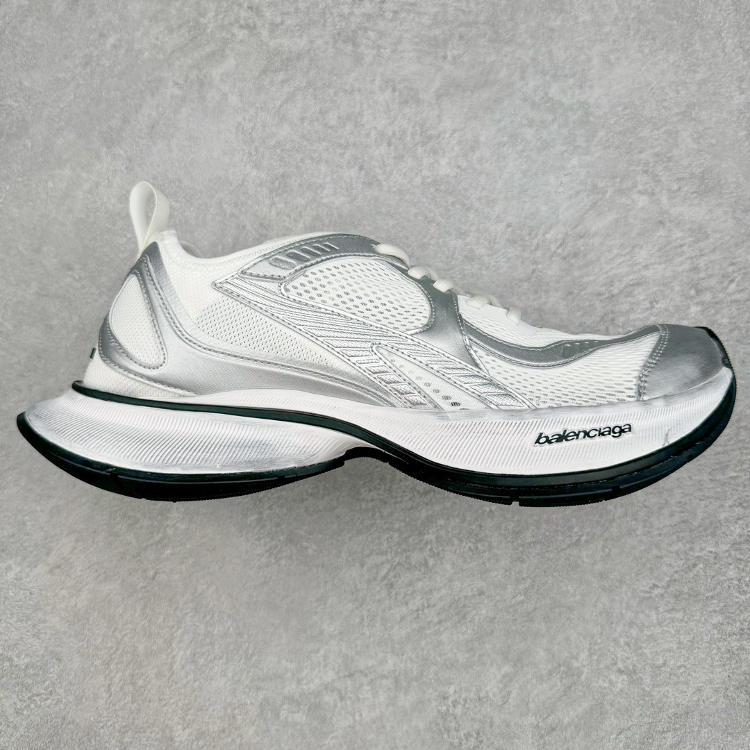 ＃VG零售版 BALENCIAGA CIRCUIT 巴黎世家圆头系带LOGO印花低帮老爹鞋 全套原纸板楦头开发 最原汁原味的灵魂版型 全鞋荧光划线卡点 胶水把控整洁度追求极致完美 每一双都是工艺品 多重QC质检 超越公司货的品控标准 实实在在的免检产品 原盒原配 正确字体电绣 粗细、位置、大小正确 侧边TPU 透气孔匹配意产原版 正确分离大底 TPU软底 原版一致大底LOGO 立体感十足 原厂皮料水洗做旧 采购原厂网纱 偏大一码 尺码：35 36 37 38 39 40 41 42 43 44 45 46-选品中心