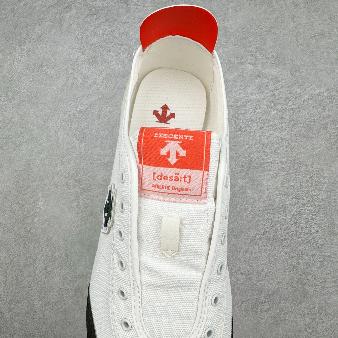 图片[5]-DESCENTE CHRON 迪桑特复古运动一脚蹬帆布鞋透气休闲鞋 轻松方便的一脚蹬设计 搭配轻质弹性鞋底 脚感舒适 简洁的帆布鞋面设计适用于多场景穿搭 尺码：36 36.5 37.5 38 38.5 39 40 40.5 41 42 42.5 43 44 44.5 45-选品中心