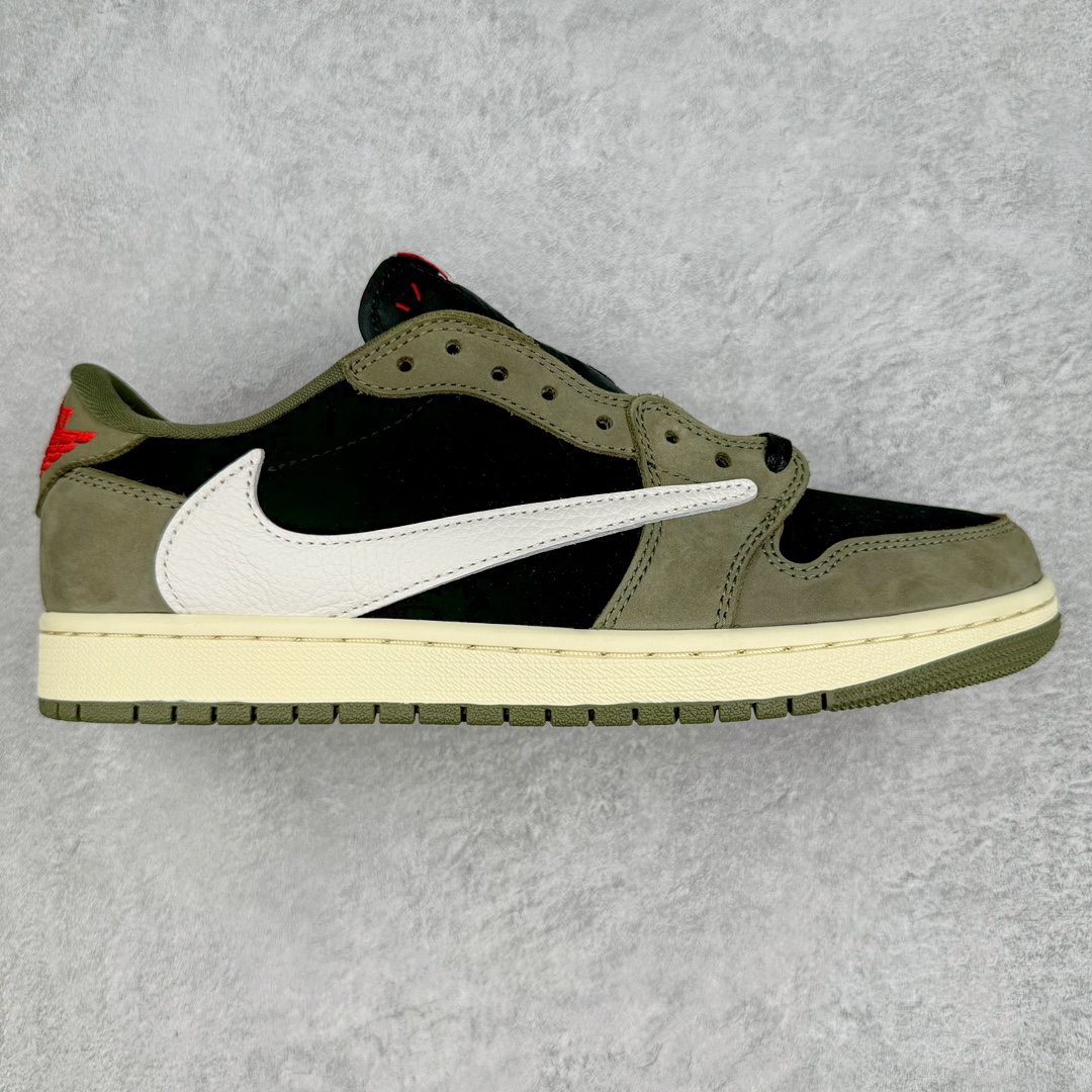 ＃FK纯原 Travis Scott x Air Jordan AJ1 Low OG SP TS联名倒钩8.0低帮 白橄榄绿 DM7866-200 外贸高端零售特供批次 产品品控稳定性领先行业 各方面均可对飙L版 良心定价不杀猪 原厂全套原楦原纸板冲刀磨具开发 原厂皮料加持 原厂港宝加持定型后跟R度完美 同源原厂电绣 鬼脸飞翼针数密度立体效果一致 百分百一致原鞋 原厂拉帮工艺 针距密度一致 后跟弧度收口自然不对折 极致一眼正品既视感 进口玻璃冲刀皮料裁剪零毛边 全鞋电脑针车工艺 品控清洁度最高QC检验标准 免检产品 原厂订购鞋盒、鞋标、防尘纸、鞋撑、鞋带 追求极致的原厂味道 尺码：36 36.5 37.5 38 38.5 39 40 40.5 41 42 42.5 43 44 44.5 45 46 47.5 48.5-选品中心
