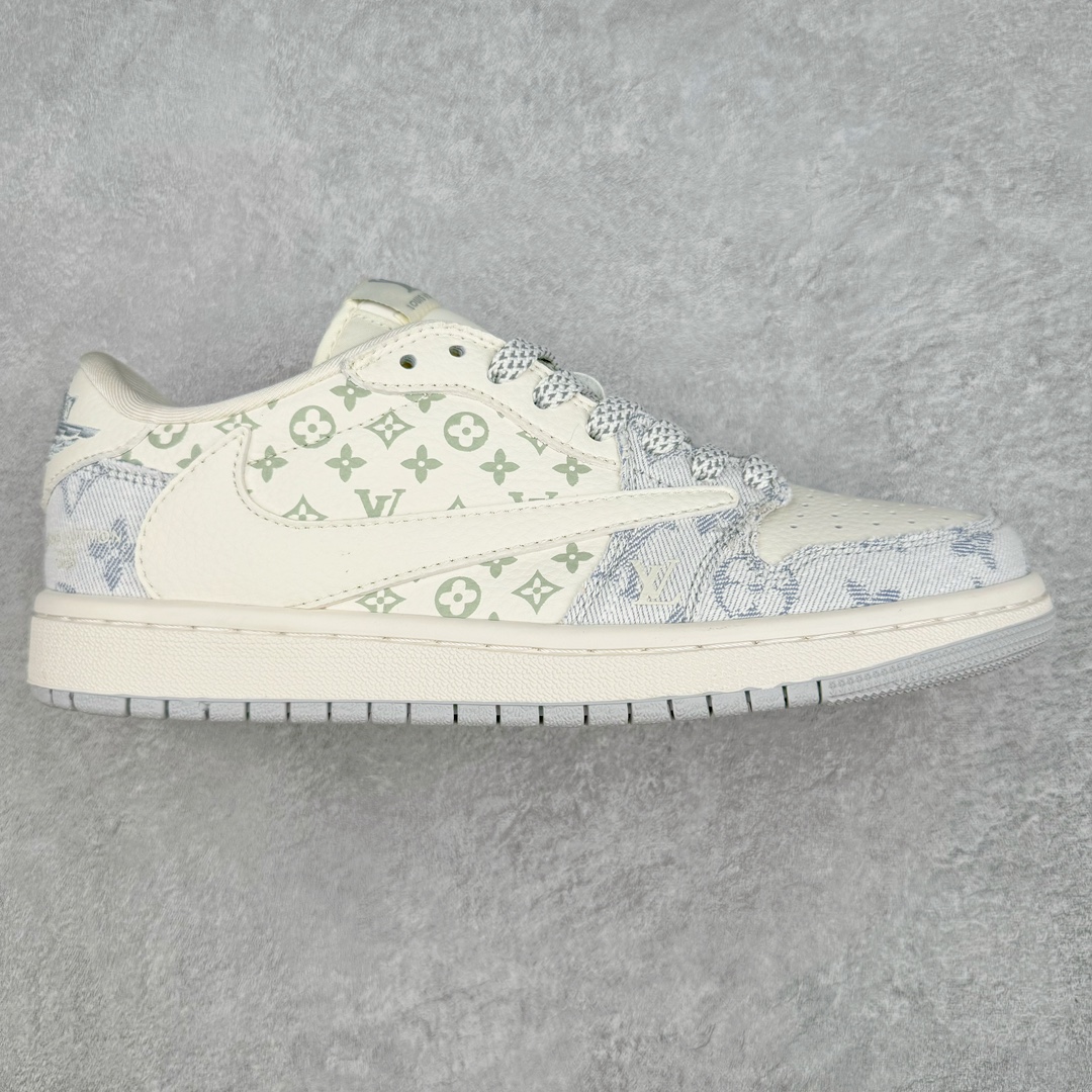 TS x Air Jordan AJ1 Low 倒钩低帮联名定制配色 SJ2068-007 原厂内置气垫魔块 A模大底 头层小牛皮 鞋舌AJ原厂专用牛津布+AJ专用反口珍珠布+原厂无杂质高弹内里海棉+特殊封边弹力鞋带 尺码:36 36.5 37.5 38 38.5 39 40 40.5 41 42 42.5 43 44 44.5 45 46 47.5-选品中心