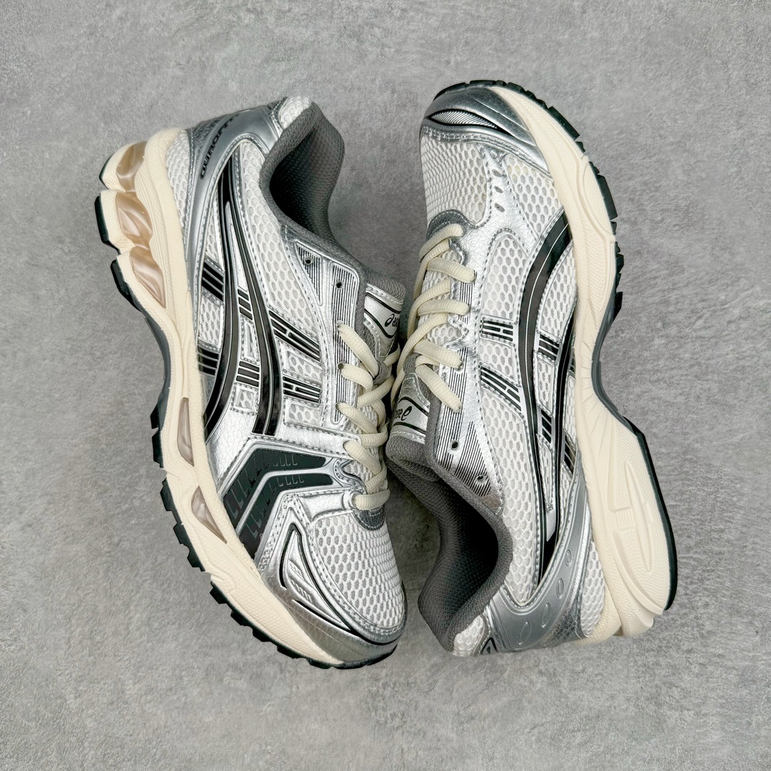 图片[3]-＃FA jjjjound x ASICS GEL-KAYANO 14 亚瑟士K14 4J联名户外复古潮流百搭织物合成革缓震休闲跑步鞋 原装纸板楦头开发 独家私模五层组合大底 原厂定制缓震硅胶加持 原盒原配 官方四联吊牌 原装Ortholite轻量化鞋垫 设计师 Hidenori Yamashita 以「Flash」一词为灵感 创造出未来感金属色鞋面 改造升级内在性能 由内而外全面革新 为 GEL-KAYANO 家族传承及经典跑鞋文化的延续 创下里程碑式作品 K14跑鞋重新诠释了复古的跑步形状 并以其 2000 年代后期的美学理念重新铺装 银色与蓝色的鞋面极为高档 网面铺陈与鞋面、鞋头多处细节位增添了透气性 鞋后跟部中底上以及多密度耐磨鞋底增加了 GEL 缓震胶 提供高抗冲击性、缓冲性、可保护脚部免受地面冲击的影响 穿着舒适性十足 尺码：35.5 36 37 37.5 38 39 39.5 40.5 41.5 42 42.5 43.5 44 45-选品中心