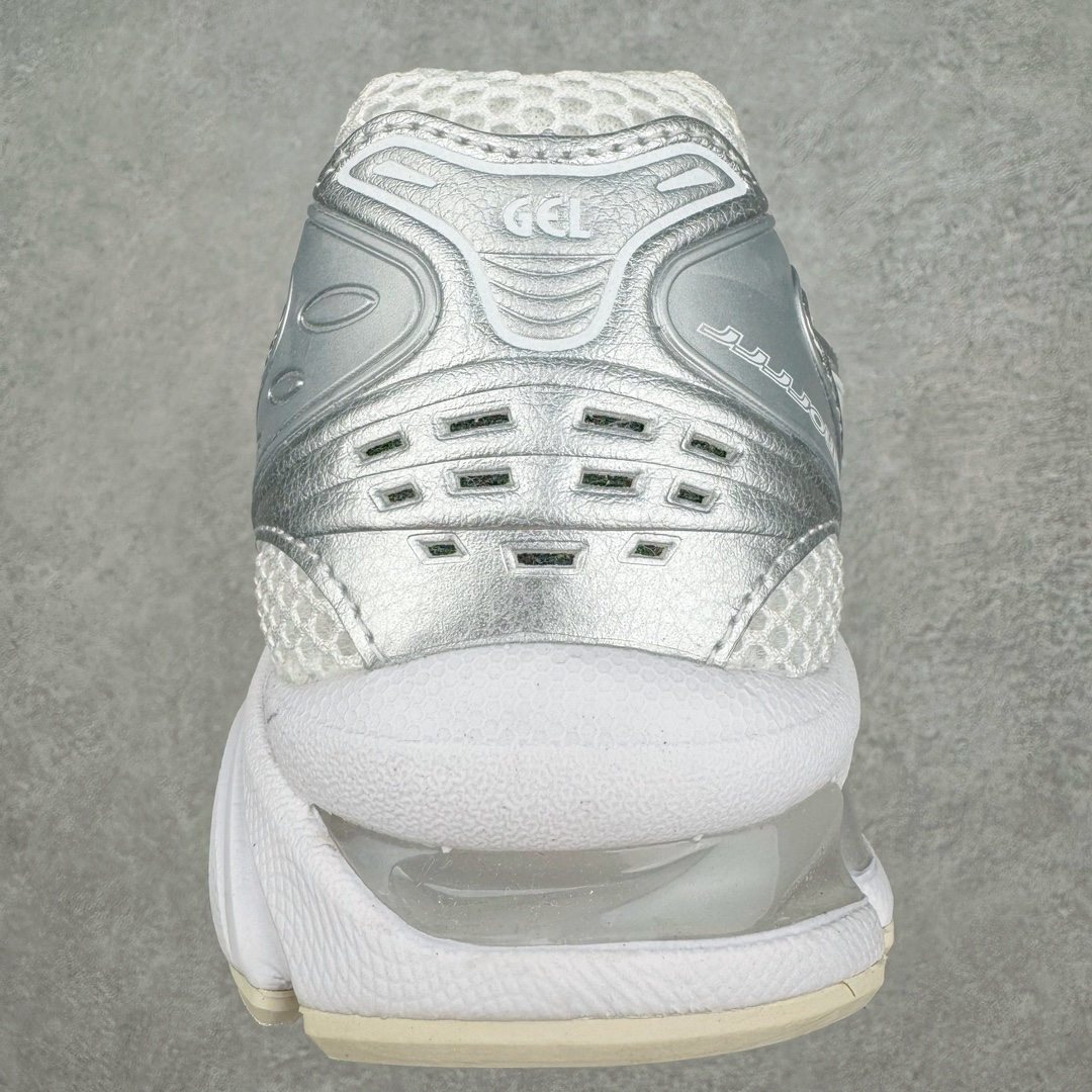 图片[8]-＃FA jjjjound x ASICS GEL-KAYANO 14 亚瑟士K14 4J联名户外复古潮流百搭织物合成革缓震休闲跑步鞋 原装纸板楦头开发 独家私模五层组合大底 原厂定制缓震硅胶加持 原盒原配 官方四联吊牌 原装Ortholite轻量化鞋垫 设计师 Hidenori Yamashita 以「Flash」一词为灵感 创造出未来感金属色鞋面 改造升级内在性能 由内而外全面革新 为 GEL-KAYANO 家族传承及经典跑鞋文化的延续 创下里程碑式作品 K14跑鞋重新诠释了复古的跑步形状 并以其 2000 年代后期的美学理念重新铺装 银色与蓝色的鞋面极为高档 网面铺陈与鞋面、鞋头多处细节位增添了透气性 鞋后跟部中底上以及多密度耐磨鞋底增加了 GEL 缓震胶 提供高抗冲击性、缓冲性、可保护脚部免受地面冲击的影响 穿着舒适性十足 尺码：35.5 36 37 37.5 38 39 39.5 40.5 41.5 42 42.5 43.5 44 45-选品中心