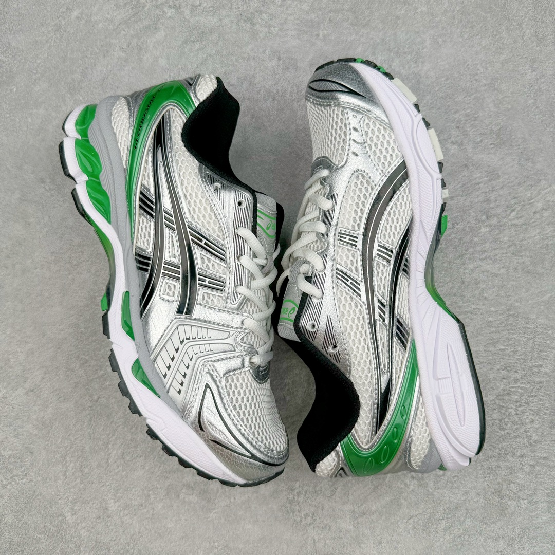 图片[3]-＃FA ASICS GEL-KAYANO 14 亚瑟士K14系列户外复古潮流百搭织物合成革缓震休闲跑步鞋 原装纸板楦头开发 独家私模五层组合大底 原厂定制缓震硅胶加持 原盒原配 官方四联吊牌 原装Ortholite轻量化鞋垫 设计师 Hidenori Yamashita 以「Flash」一词为灵感 创造出未来感金属色鞋面 改造升级内在性能 由内而外全面革新 为 GEL-KAYANO 家族传承及经典跑鞋文化的延续 创下里程碑式作品 K14跑鞋重新诠释了复古的跑步形状 并以其 2000 年代后期的美学理念重新铺装 银色与蓝色的鞋面极为高档 网面铺陈与鞋面、鞋头多处细节位增添了透气性 鞋后跟部中底上以及多密度耐磨鞋底增加了 GEL 缓震胶 提供高抗冲击性、缓冲性、可保护脚部免受地面冲击的影响 穿着舒适性十足 尺码：35.5 36 37 37.5 38 39 39.5 40.5 41.5 42 42.5 43.5 44 45-选品中心