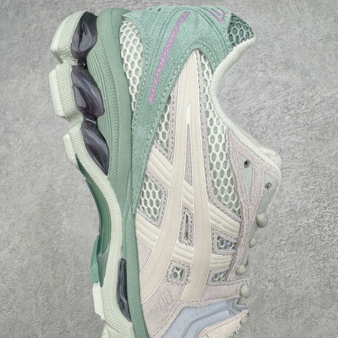 图片[6]-＃FA ASICS GEL-KAYANO 14 亚瑟士K14系列户外复古潮流百搭织物合成革缓震休闲跑步鞋 原装纸板楦头开发 独家私模五层组合大底 原厂定制缓震硅胶加持 原盒原配 官方四联吊牌 原装Ortholite轻量化鞋垫 设计师 Hidenori Yamashita 以「Flash」一词为灵感 创造出未来感金属色鞋面 改造升级内在性能 由内而外全面革新 为 GEL-KAYANO 家族传承及经典跑鞋文化的延续 创下里程碑式作品 K14跑鞋重新诠释了复古的跑步形状 并以其 2000 年代后期的美学理念重新铺装 银色与蓝色的鞋面极为高档 网面铺陈与鞋面、鞋头多处细节位增添了透气性 鞋后跟部中底上以及多密度耐磨鞋底增加了 GEL 缓震胶 提供高抗冲击性、缓冲性、可保护脚部免受地面冲击的影响 穿着舒适性十足 尺码：35.5 36 37 37.5 38 39 39.5 40.5 41.5 42 42.5 43.5 44 45-选品中心