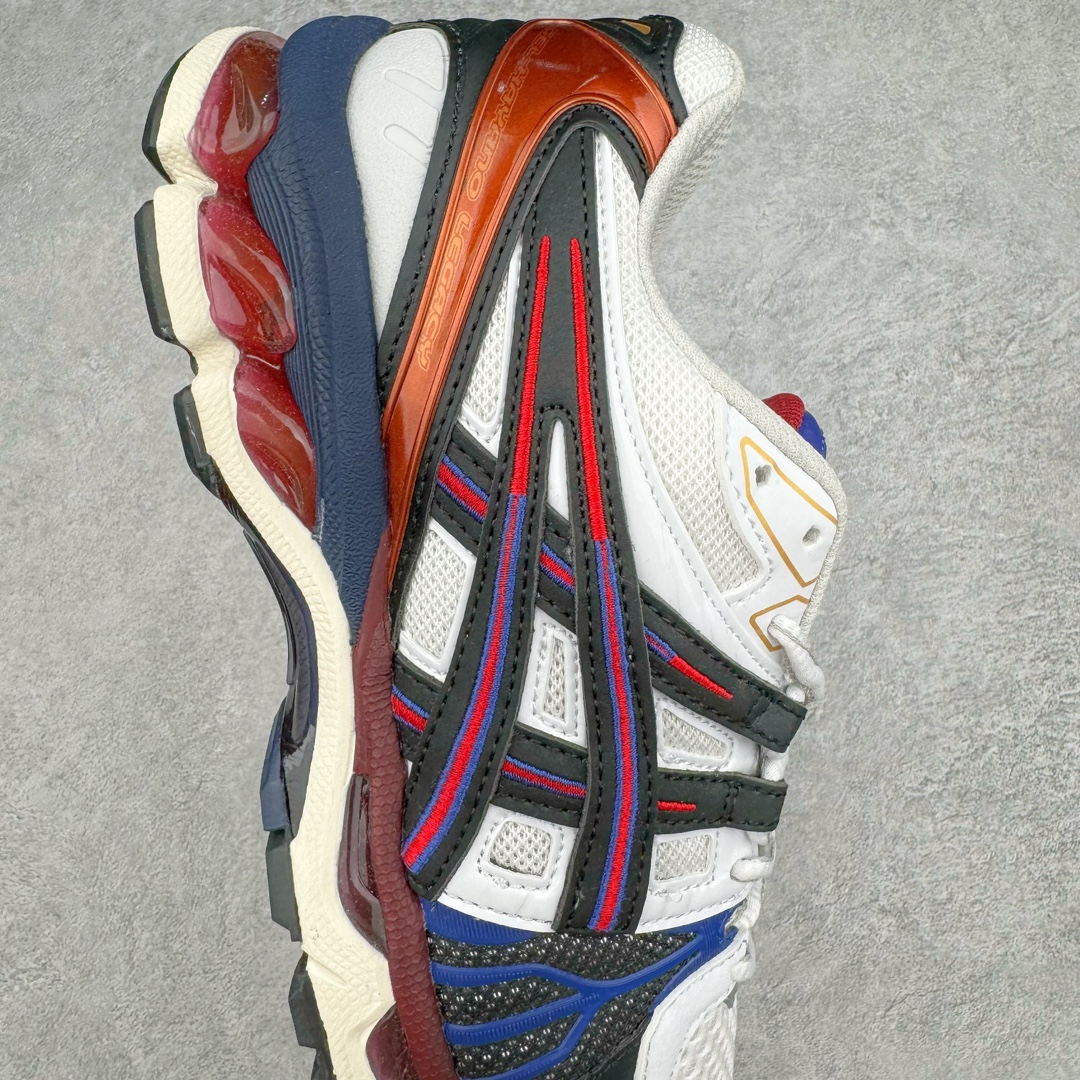 图片[6]-＃FA ASICS GEL-KAYANO 14 亚瑟士K14系列户外复古潮流百搭织物合成革缓震休闲跑步鞋 原装纸板楦头开发 独家私模五层组合大底 原厂定制缓震硅胶加持 原盒原配 官方四联吊牌 原装Ortholite轻量化鞋垫 设计师 Hidenori Yamashita 以「Flash」一词为灵感 创造出未来感金属色鞋面 改造升级内在性能 由内而外全面革新 为 GEL-KAYANO 家族传承及经典跑鞋文化的延续 创下里程碑式作品 K14跑鞋重新诠释了复古的跑步形状 并以其 2000 年代后期的美学理念重新铺装 银色与蓝色的鞋面极为高档 网面铺陈与鞋面、鞋头多处细节位增添了透气性 鞋后跟部中底上以及多密度耐磨鞋底增加了 GEL 缓震胶 提供高抗冲击性、缓冲性、可保护脚部免受地面冲击的影响 穿着舒适性十足 尺码：35.5 36 37 37.5 38 39 39.5 40.5 41.5 42 42.5 43.5 44 45-选品中心