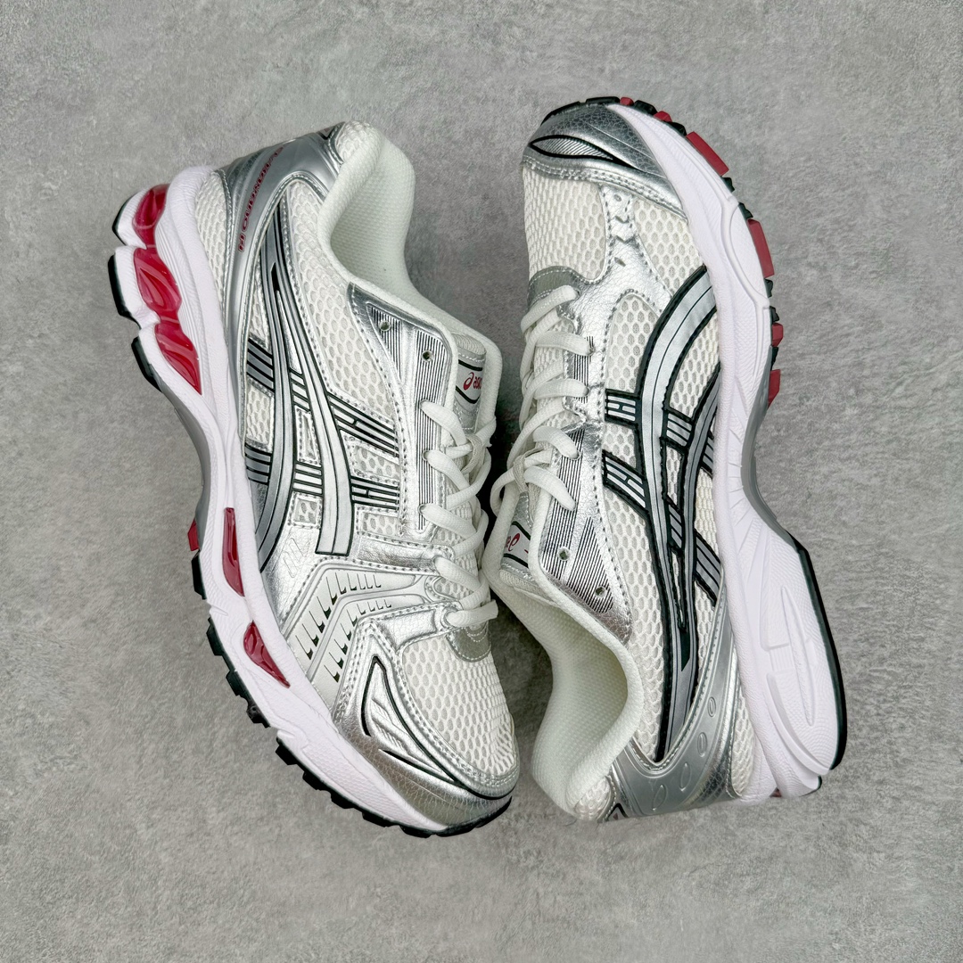 图片[3]-＃FA ASICS GEL-KAYANO 14 亚瑟士K14系列户外复古潮流百搭织物合成革缓震休闲跑步鞋 原装纸板楦头开发 独家私模五层组合大底 原厂定制缓震硅胶加持 原盒原配 官方四联吊牌 原装Ortholite轻量化鞋垫 设计师 Hidenori Yamashita 以「Flash」一词为灵感 创造出未来感金属色鞋面 改造升级内在性能 由内而外全面革新 为 GEL-KAYANO 家族传承及经典跑鞋文化的延续 创下里程碑式作品 K14跑鞋重新诠释了复古的跑步形状 并以其 2000 年代后期的美学理念重新铺装 银色与蓝色的鞋面极为高档 网面铺陈与鞋面、鞋头多处细节位增添了透气性 鞋后跟部中底上以及多密度耐磨鞋底增加了 GEL 缓震胶 提供高抗冲击性、缓冲性、可保护脚部免受地面冲击的影响 穿着舒适性十足 尺码：35.5 36 37 37.5 38 39 39.5 40.5 41.5 42 42.5 43.5 44 45-选品中心