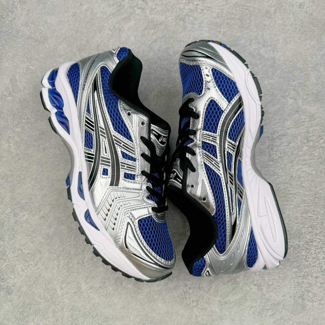 图片[3]-＃FA ASICS GEL-KAYANO 14 亚瑟士K14系列户外复古潮流百搭织物合成革缓震休闲跑步鞋 原装纸板楦头开发 独家私模五层组合大底 原厂定制缓震硅胶加持 原盒原配 官方四联吊牌 原装Ortholite轻量化鞋垫 设计师 Hidenori Yamashita 以「Flash」一词为灵感 创造出未来感金属色鞋面 改造升级内在性能 由内而外全面革新 为 GEL-KAYANO 家族传承及经典跑鞋文化的延续 创下里程碑式作品 K14跑鞋重新诠释了复古的跑步形状 并以其 2000 年代后期的美学理念重新铺装 银色与蓝色的鞋面极为高档 网面铺陈与鞋面、鞋头多处细节位增添了透气性 鞋后跟部中底上以及多密度耐磨鞋底增加了 GEL 缓震胶 提供高抗冲击性、缓冲性、可保护脚部免受地面冲击的影响 穿着舒适性十足 尺码：35.5 36 37 37.5 38 39 39.5 40.5 41.5 42 42.5 43.5 44 45-选品中心