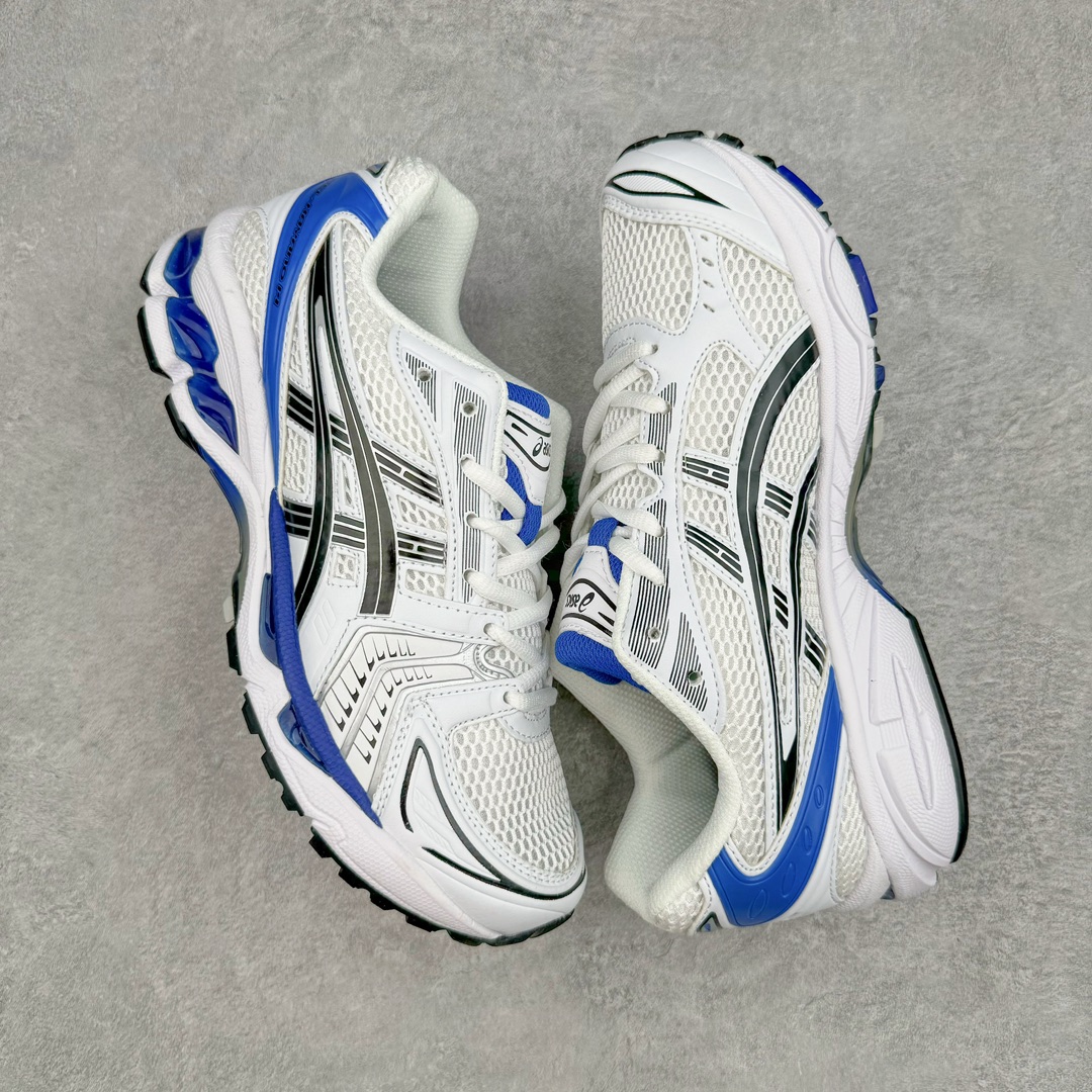 图片[3]-＃FA ASICS GEL-KAYANO 14 亚瑟士K14系列户外复古潮流百搭织物合成革缓震休闲跑步鞋 原装纸板楦头开发 独家私模五层组合大底 原厂定制缓震硅胶加持 原盒原配 官方四联吊牌 原装Ortholite轻量化鞋垫 设计师 Hidenori Yamashita 以「Flash」一词为灵感 创造出未来感金属色鞋面 改造升级内在性能 由内而外全面革新 为 GEL-KAYANO 家族传承及经典跑鞋文化的延续 创下里程碑式作品 K14跑鞋重新诠释了复古的跑步形状 并以其 2000 年代后期的美学理念重新铺装 银色与蓝色的鞋面极为高档 网面铺陈与鞋面、鞋头多处细节位增添了透气性 鞋后跟部中底上以及多密度耐磨鞋底增加了 GEL 缓震胶 提供高抗冲击性、缓冲性、可保护脚部免受地面冲击的影响 穿着舒适性十足 尺码：35.5 36 37 37.5 38 39 39.5 40.5 41.5 42 42.5 43.5 44 45-选品中心