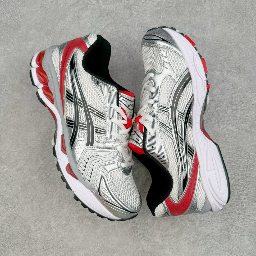 图片[3]-＃FA ASICS GEL-KAYANO 14 亚瑟士K14系列户外复古潮流百搭织物合成革缓震休闲跑步鞋 原装纸板楦头开发 独家私模五层组合大底 原厂定制缓震硅胶加持 原盒原配 官方四联吊牌 原装Ortholite轻量化鞋垫 设计师 Hidenori Yamashita 以「Flash」一词为灵感 创造出未来感金属色鞋面 改造升级内在性能 由内而外全面革新 为 GEL-KAYANO 家族传承及经典跑鞋文化的延续 创下里程碑式作品 K14跑鞋重新诠释了复古的跑步形状 并以其 2000 年代后期的美学理念重新铺装 银色与蓝色的鞋面极为高档 网面铺陈与鞋面、鞋头多处细节位增添了透气性 鞋后跟部中底上以及多密度耐磨鞋底增加了 GEL 缓震胶 提供高抗冲击性、缓冲性、可保护脚部免受地面冲击的影响 穿着舒适性十足 尺码：35.5 36 37 37.5 38 39 39.5 40.5 41.5 42 42.5 43.5 44 45-选品中心