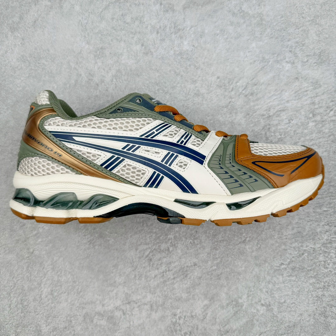 图片[8]-＃FA ASICS GEL-KAYANO 14 亚瑟士K14系列户外复古潮流百搭织物合成革缓震休闲跑步鞋 原装纸板楦头开发 独家私模五层组合大底 原厂定制缓震硅胶加持 原盒原配 官方四联吊牌 原装Ortholite轻量化鞋垫 设计师 Hidenori Yamashita 以「Flash」一词为灵感 创造出未来感金属色鞋面 改造升级内在性能 由内而外全面革新 为 GEL-KAYANO 家族传承及经典跑鞋文化的延续 创下里程碑式作品 K14跑鞋重新诠释了复古的跑步形状 并以其 2000 年代后期的美学理念重新铺装 银色与蓝色的鞋面极为高档 网面铺陈与鞋面、鞋头多处细节位增添了透气性 鞋后跟部中底上以及多密度耐磨鞋底增加了 GEL 缓震胶 提供高抗冲击性、缓冲性、可保护脚部免受地面冲击的影响 穿着舒适性十足 尺码：35.5 36 37 37.5 38 39 39.5 40.5 41.5 42 42.5 43.5 44 45-选品中心