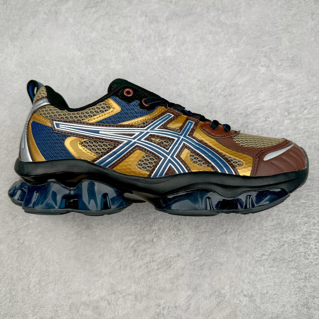 ＃FA ASICS Gel-Quantum Kinetic 亚瑟士量子动能系列轻量全掌硅胶缓震休闲运动跑步鞋 ASICS以其独特匠心与科技魅力持续在运动鞋领域掀起新风尚今春二月GEL-Quantum Kinetic系列再度破茧而出携两款全新配色震撼回归倾力演绎运动潮流的无限可能 凝聚了卓越的科技创新与深厚的设计底蕴搭载先进的GEL缓震科技将每一次冲击力转化为平稳推进的动力为你提供前所未有的舒适体验与卓越的缓震保护性能 巧妙融合时尚元素与运动美学无论在街头还是赛道诠释不同情感与态度彰显独一无二的时尚运动风格尺码：36 37 37.5 38 39 39.5 40 40.5 41.5 42 42.5 43.5 44 44.5 45-选品中心