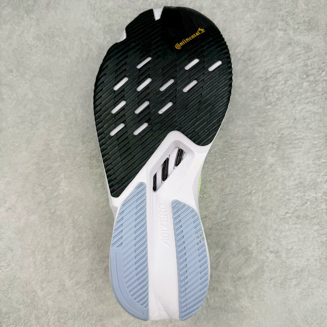 图片[9]-AD Adizero Boston 12 波士顿夏季透气网眼竞速跑鞋 延续爪型玻璃纤维推进系统 进化为全掌式的ENERGY RODS 2.0 从脚跟到脚趾的一体成形设计 强化整体推进力 提升速度表现 升级透气鞋面更具支撑性 利用ENGINEERED MESH技术进行不同密度织纹 强化支撑性 更使用50%以上的回收材料製成 减低塑料浪费 此外变薄的鞋舌为前掌提供更多空间 提供跑者更好的穿着感受 马牌轮胎大底耐磨性佳 大底全掌采用耐磨的Continental马牌轮胎大底 在各种环境下保有良好抓地力 尺码：36 36.5 37 38 38.5 39 40 40.5 41 42 42.5 43 44 44.5 45-选品中心