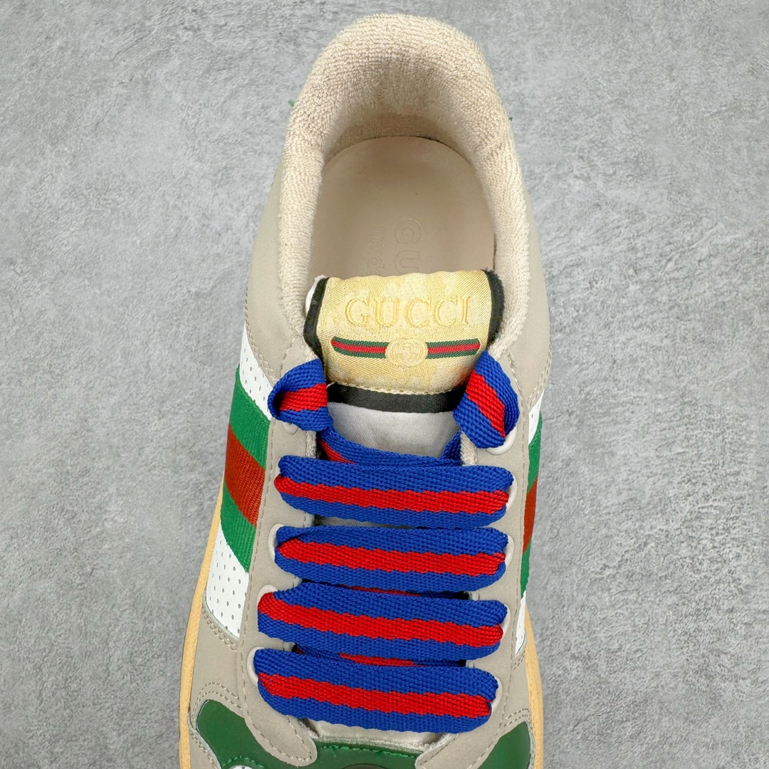 图片[5]-Gucci 轻奢单品 广东品质原厂 高奢古驰Gucci Screener GG High-Top Sneaker休闲潮鞋系列意大利进口超软小牛皮+刺绣搭配 原装雪梨形超软沙绒纸团 鞋底采用超软橡胶大底内外锁死工艺 最大限度弯折永不开胶 原鞋一致效果环保无味 尺码 35-44-选品中心