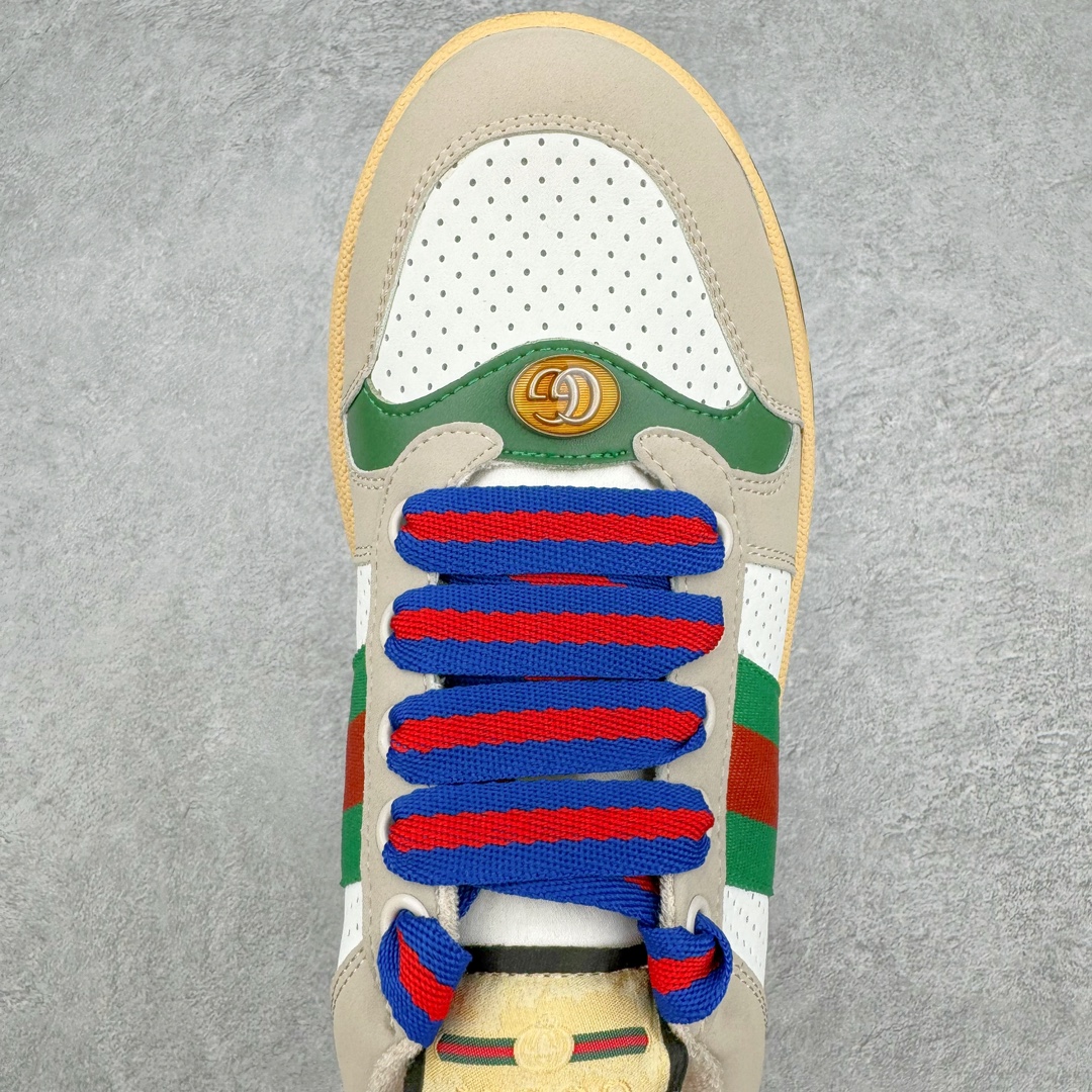图片[4]-Gucci 轻奢单品 广东品质原厂 高奢古驰Gucci Screener GG High-Top Sneaker休闲潮鞋系列意大利进口超软小牛皮+刺绣搭配 原装雪梨形超软沙绒纸团 鞋底采用超软橡胶大底内外锁死工艺 最大限度弯折永不开胶 原鞋一致效果环保无味 尺码 35-44-选品中心