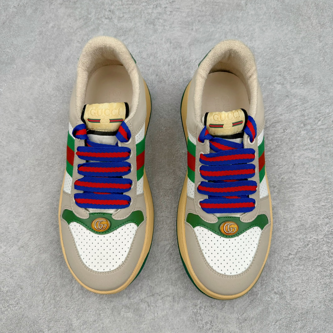 图片[2]-Gucci 轻奢单品 广东品质原厂 高奢古驰Gucci Screener GG High-Top Sneaker休闲潮鞋系列意大利进口超软小牛皮+刺绣搭配 原装雪梨形超软沙绒纸团 鞋底采用超软橡胶大底内外锁死工艺 最大限度弯折永不开胶 原鞋一致效果环保无味 尺码 35-44-选品中心