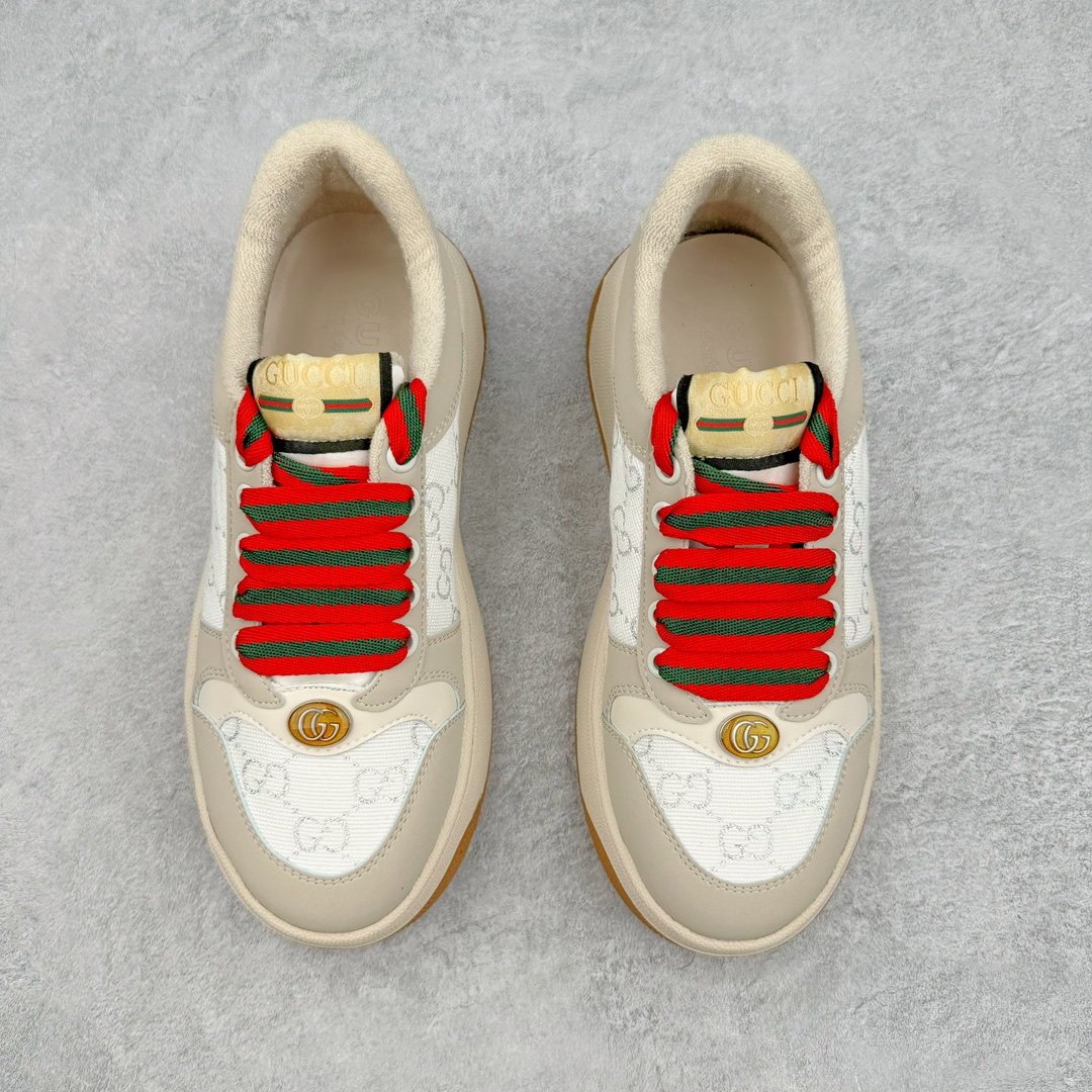 图片[2]-Gucci 轻奢单品 广东品质原厂 高奢古驰Gucci Screener GG High-Top Sneaker休闲潮鞋系列意大利进口超软小牛皮+刺绣搭配 原装雪梨形超软沙绒纸团 鞋底采用超软橡胶大底内外锁死工艺 最大限度弯折永不开胶 原鞋一致效果环保无味 尺码 35-44-选品中心