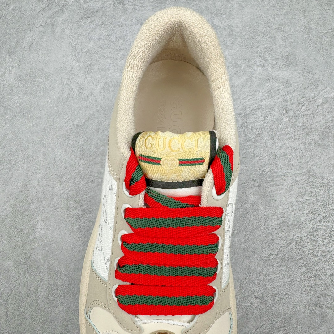 图片[5]-Gucci 轻奢单品 广东品质原厂 高奢古驰Gucci Screener GG High-Top Sneaker休闲潮鞋系列意大利进口超软小牛皮+刺绣搭配 原装雪梨形超软沙绒纸团 鞋底采用超软橡胶大底内外锁死工艺 最大限度弯折永不开胶 原鞋一致效果环保无味 尺码 35-44-选品中心