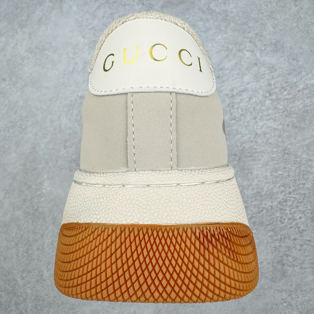 图片[8]-Gucci 轻奢单品 广东品质原厂 高奢古驰Gucci Screener GG High-Top Sneaker休闲潮鞋系列意大利进口超软小牛皮+刺绣搭配 原装雪梨形超软沙绒纸团 鞋底采用超软橡胶大底内外锁死工艺 最大限度弯折永不开胶 原鞋一致效果环保无味 尺码 35-44-选品中心
